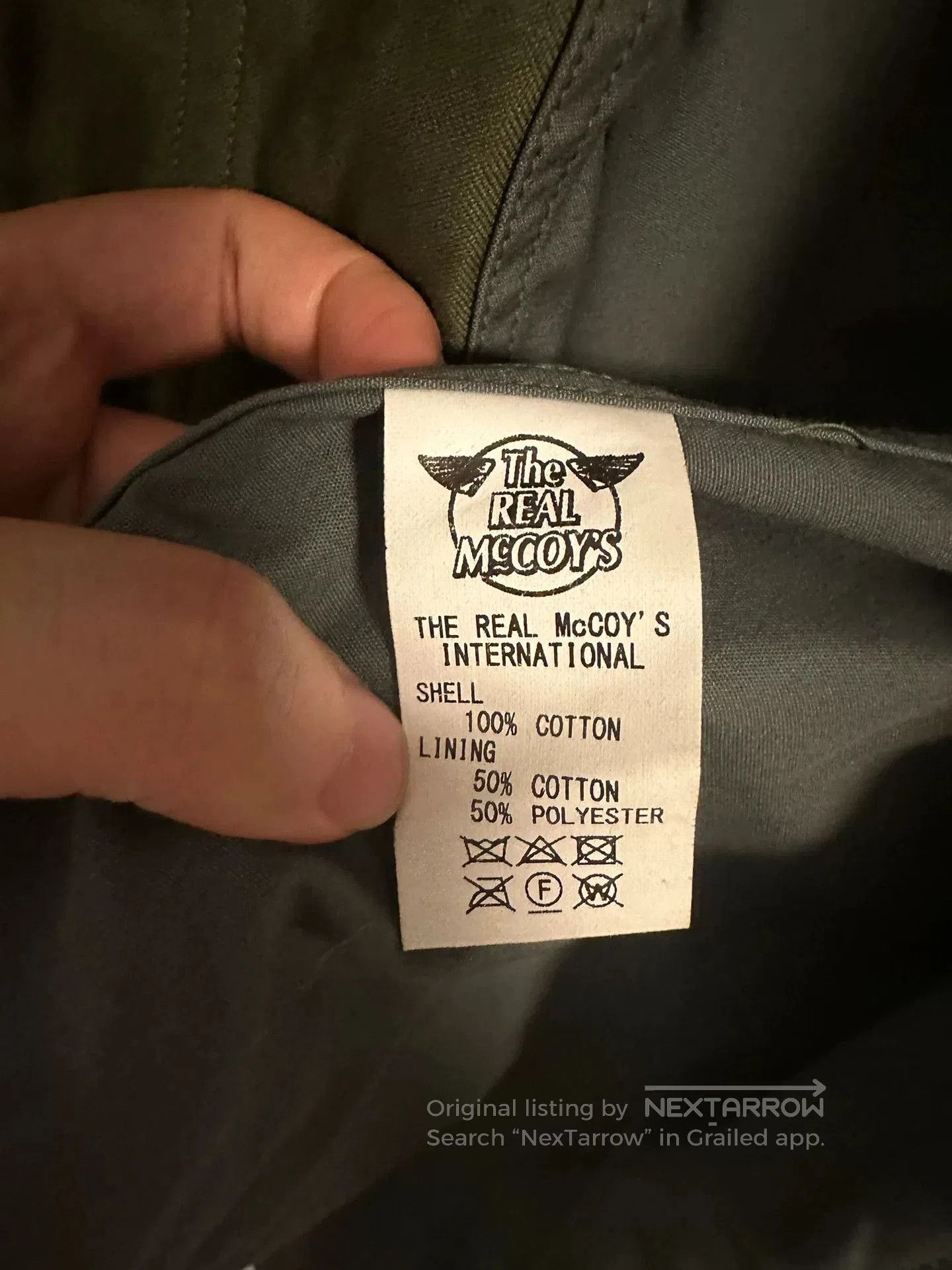 The Real McCoy's The Real McCoy's M65 Jacket. Size US S / EU 44-46 / 1 - 4 Thumbnail