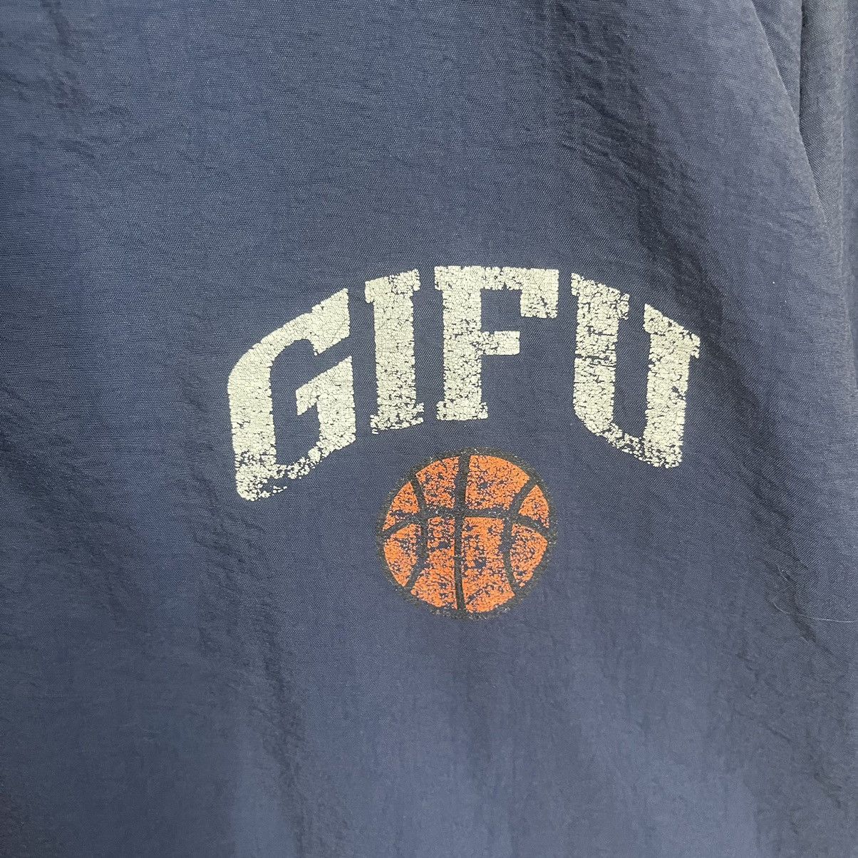 Japanese Brand NBA Japanase Basketball Gifu Team Small Logo Zipper Jacket Size US L / EU 52-54 / 3 - 5 Thumbnail