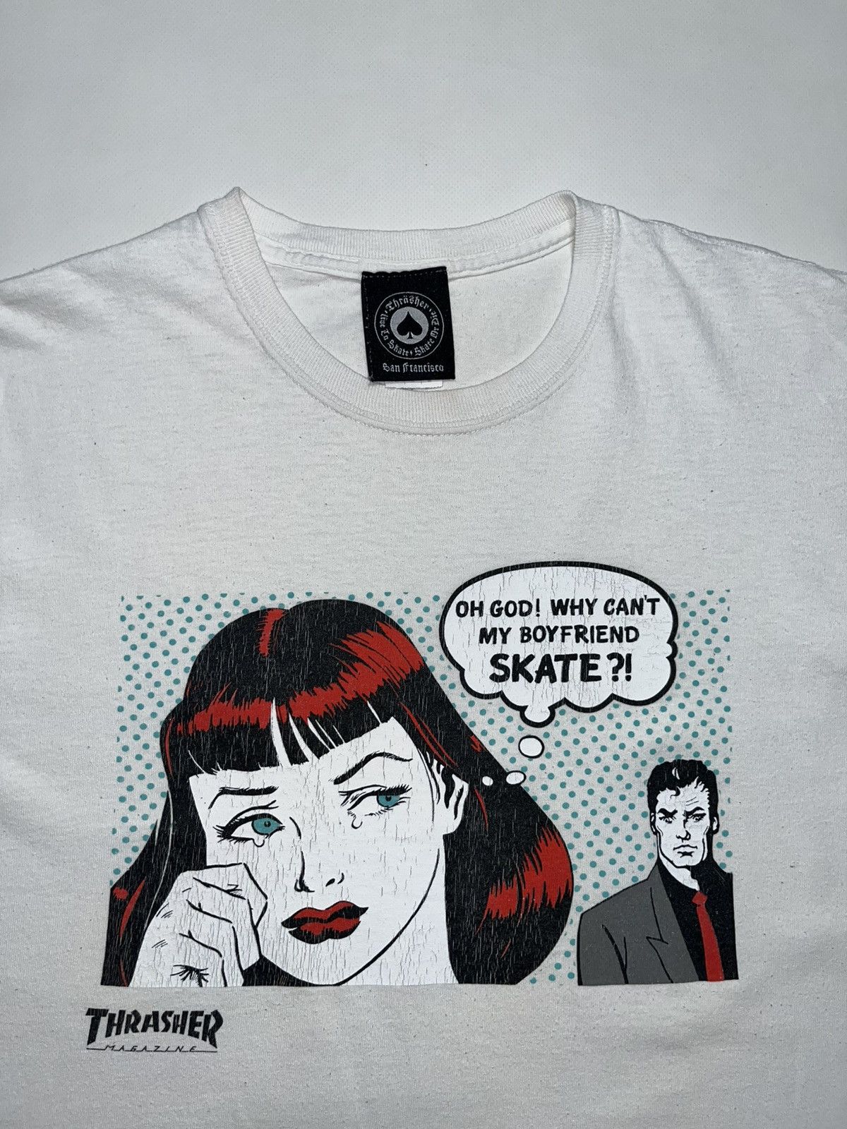 Thrasher Thrasher "Why Can't My Boyfriend Skate" Tee Size US M / EU 48-50 / 2 - 4 Thumbnail