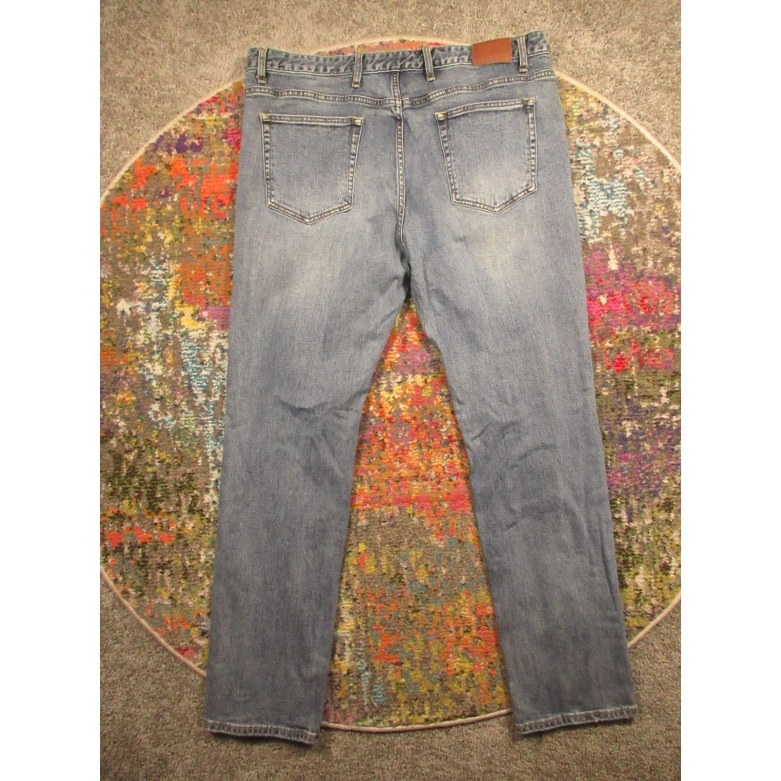 Flag & Anthem Flag & Anthem Jeans 38x34 Mens Nashville Straight Cotton Stretch Denim Size US 38 / EU 54 - 2 Thumbnail