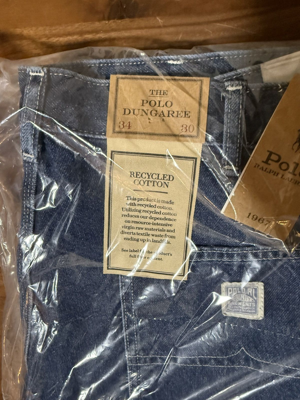 Polo Ralph Lauren Ralph Lauren Polo Dungaree Fit Carpenter Jean Blue 34 x 30 Size US 34 / EU 50 - 12 Thumbnail
