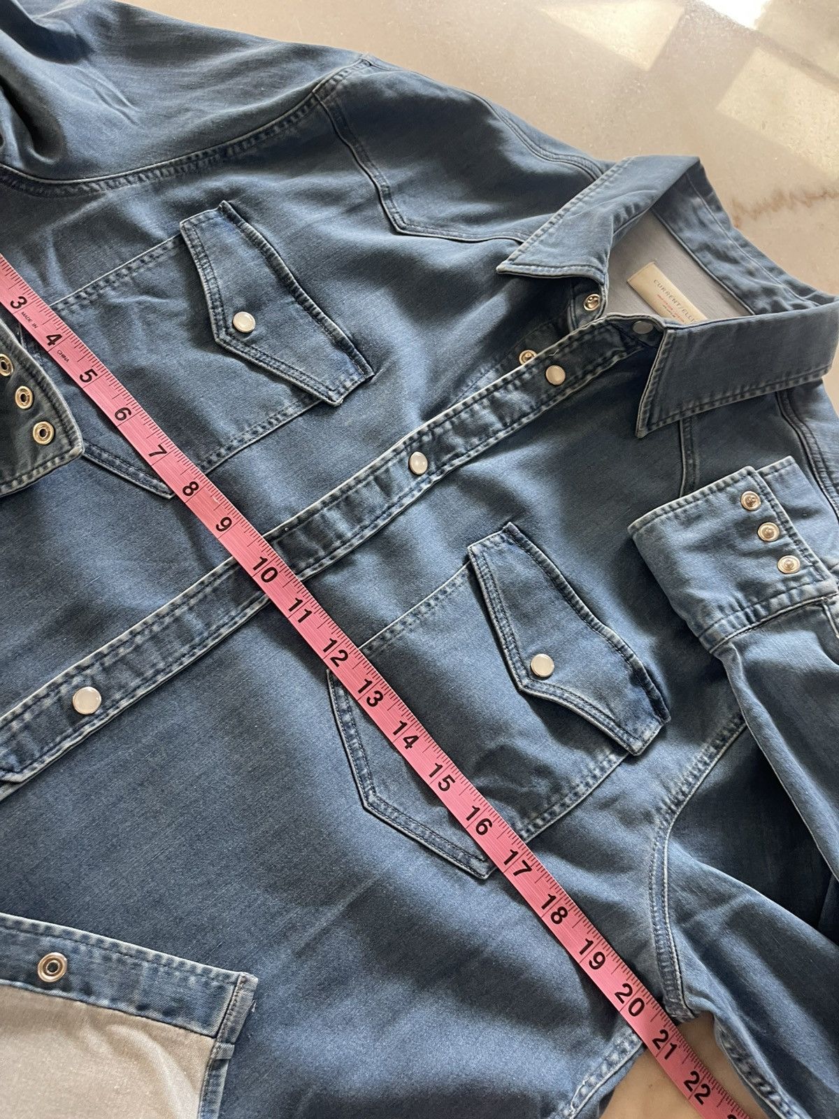 Current/Elliot Current Eliott mens denim shirt M delta snap new Size US M / EU 48-50 / 2 - 3 Thumbnail