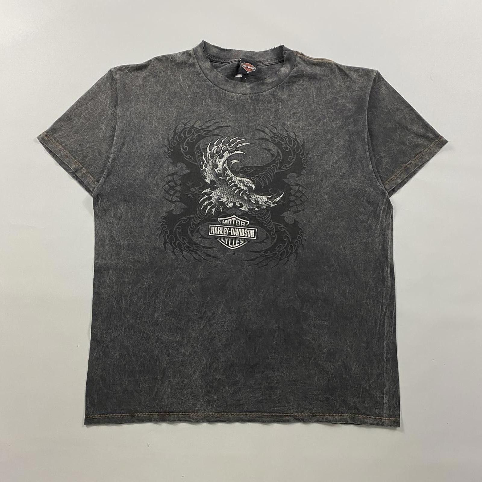 Harley Davidson Y2K Harley Davidson Black Tee Size US XL / EU 56 / 4 - 1 Thumbnail