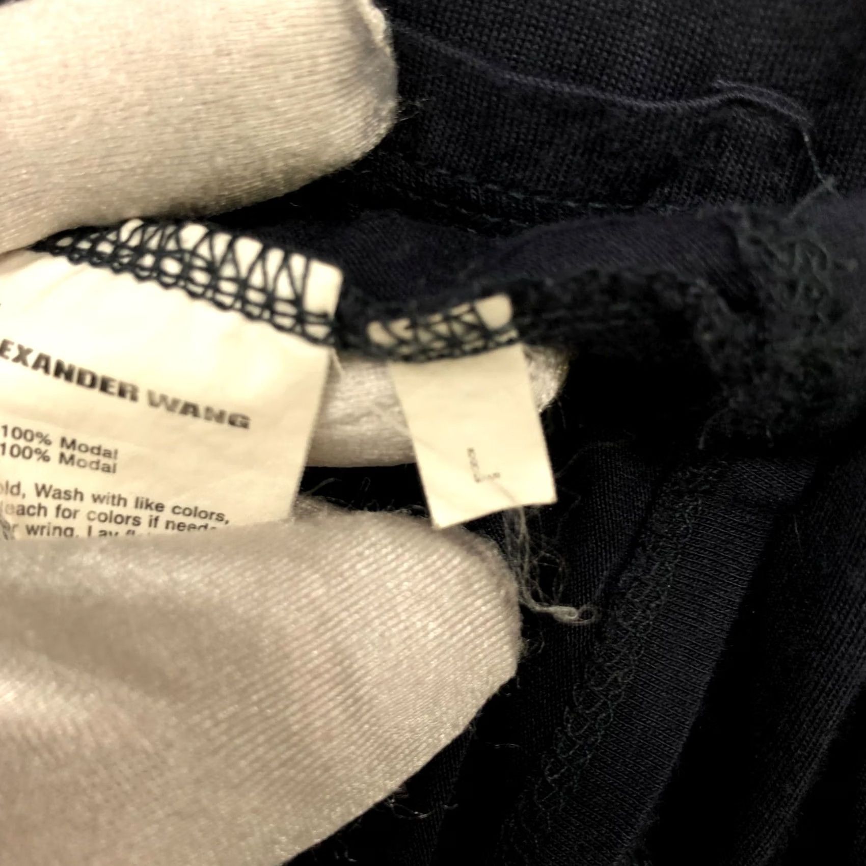 Alexander Wang Alexander Wang Tank Top Womens Large L Blue V-Neck Pocket Front Modal Tank Shirt Mens Womens Girls? Size L / US 10 / IT 46 - 7 Thumbnail