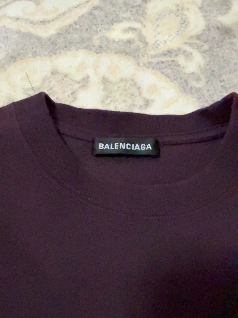 Balenciaga Balenciaga Letter Logo Print Crew Neck Short Sleeve T-Shir Size US S / EU 44-46 / 1 - 5 Thumbnail