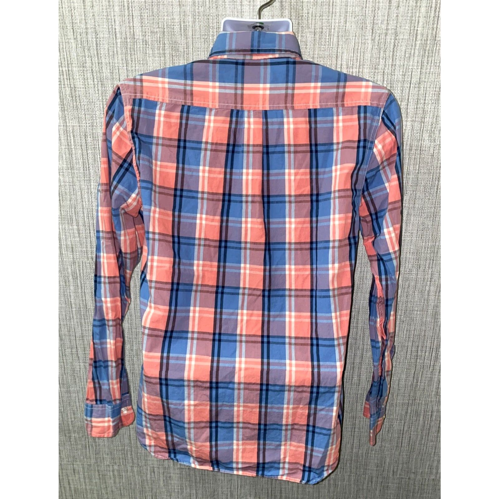 Lucky Brand Lucky Brand Mens Plaid Shirt Button-Up Long Sleeve Size S Multicolor Colorful Casual Cotton Regular Knit? Wait Size US S / EU 44-46 / 1 - 5 Thumbnail