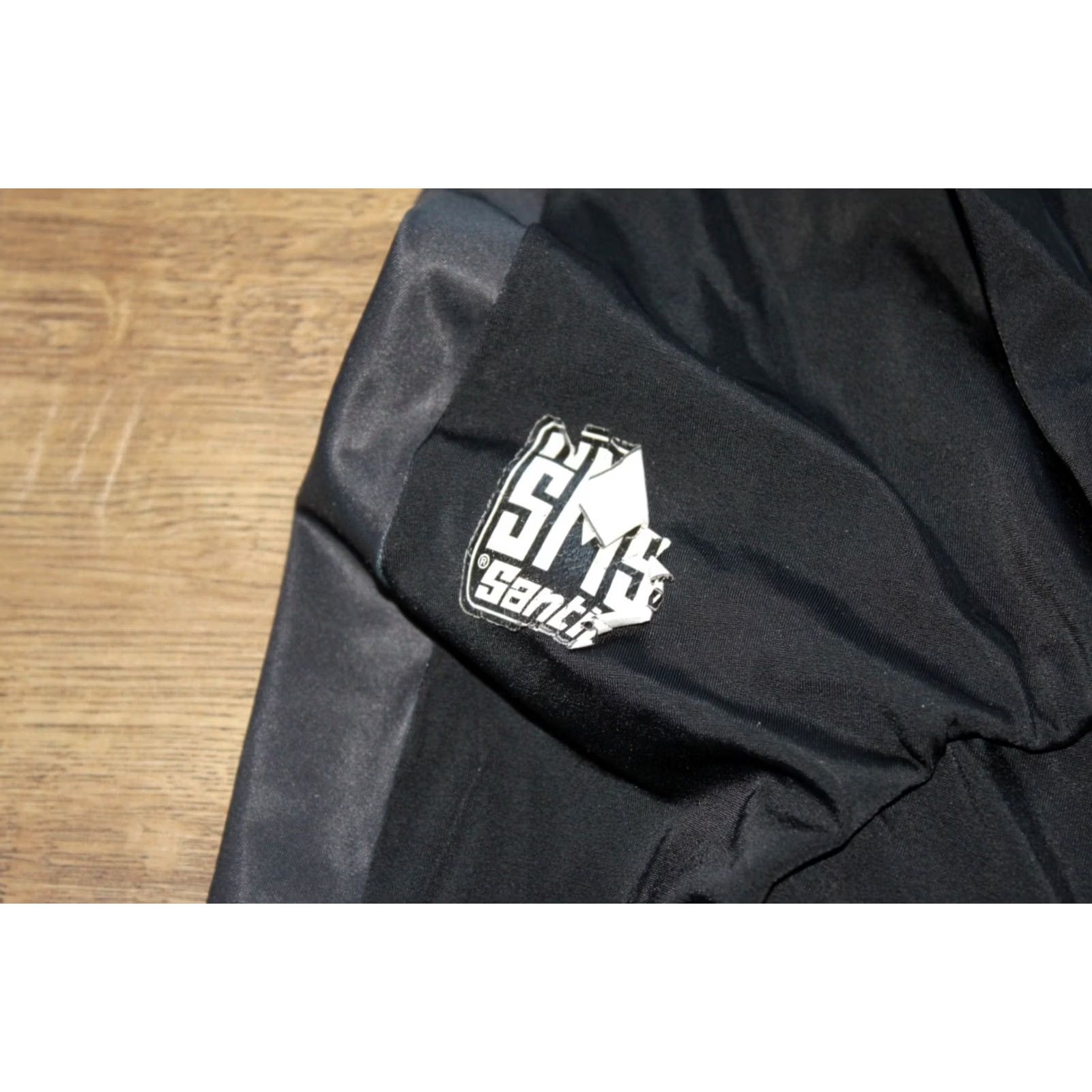 Giro VINTAGE Santini Giro d'Italia cycling mens bib shorts XL Black Santini Bib Shorts Mens XL Black Giro d'Italia Size US 36 / EU 52 - 5 Thumbnail