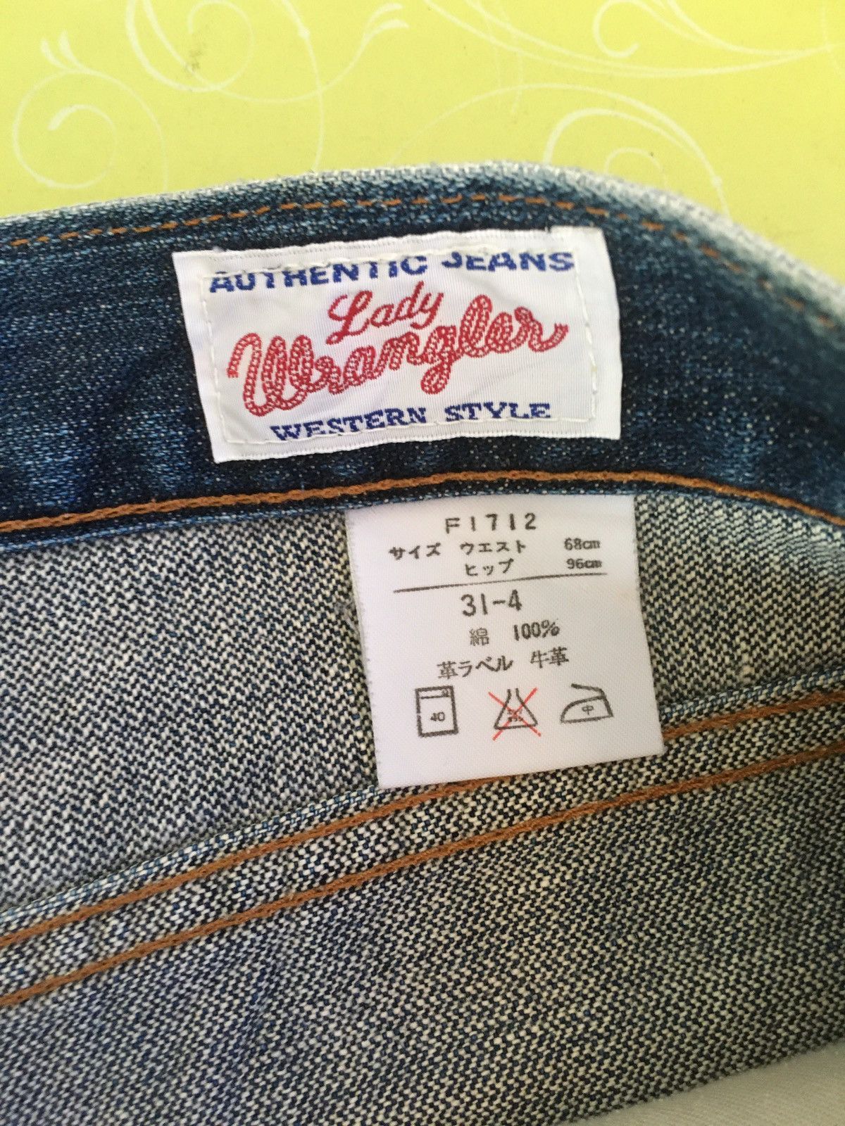 Japanese Brand × Vintage × Wrangler Wrangler lady Size 30" / US 8 / IT 44 - 9 Thumbnail