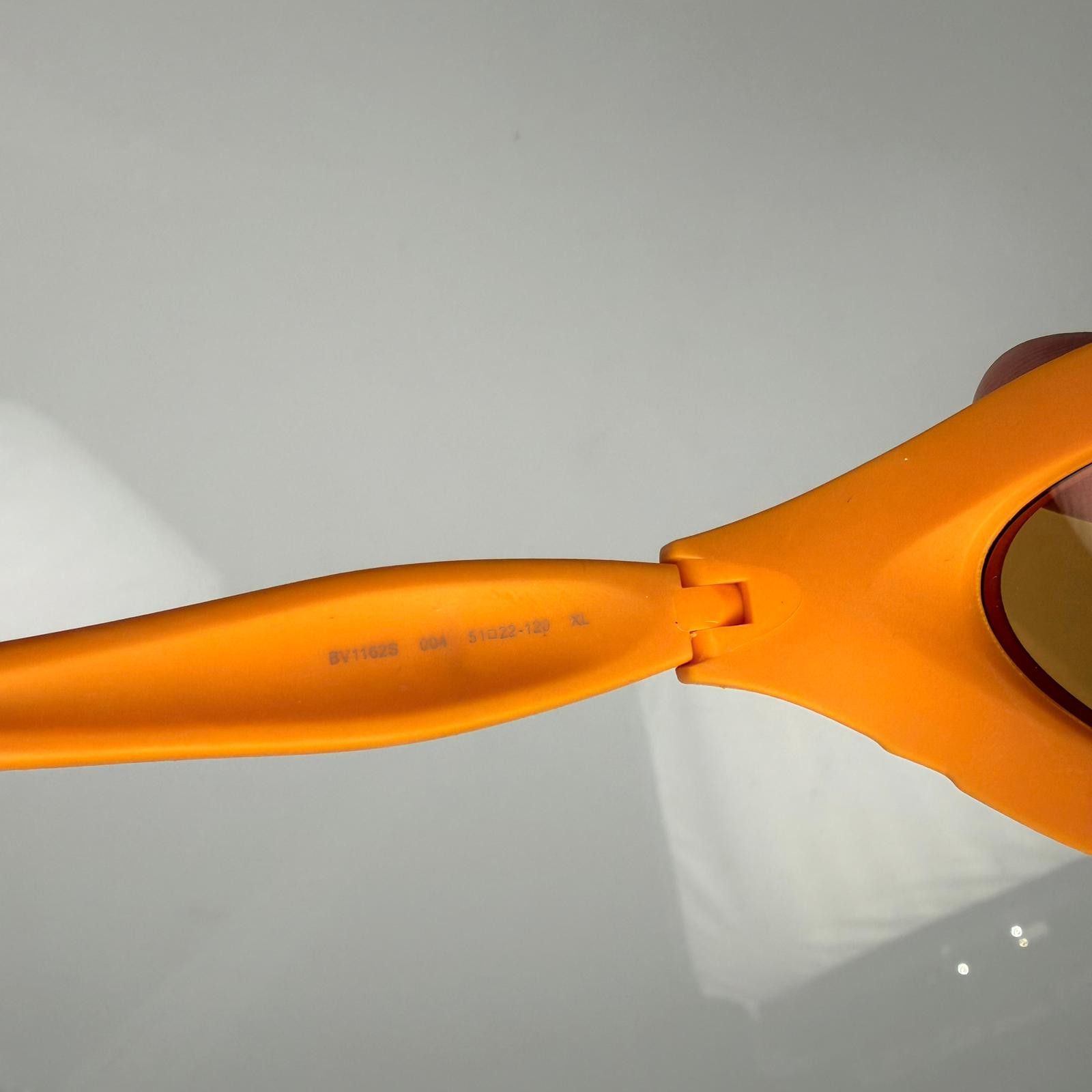 Bottega Veneta Orange BV1162S Injection Rubber Sunglasses Size ONE SIZE - 10 Thumbnail