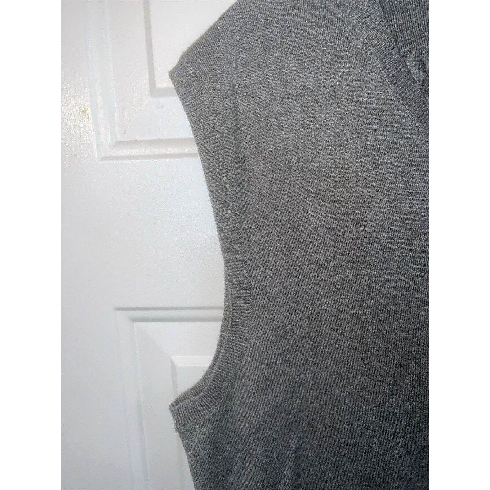 Ralph Lauren Polo Ralph Lauren Men’s Sweater Vest Large Gray Cotton Navy Size US L / EU 52-54 / 3 - 5 Thumbnail