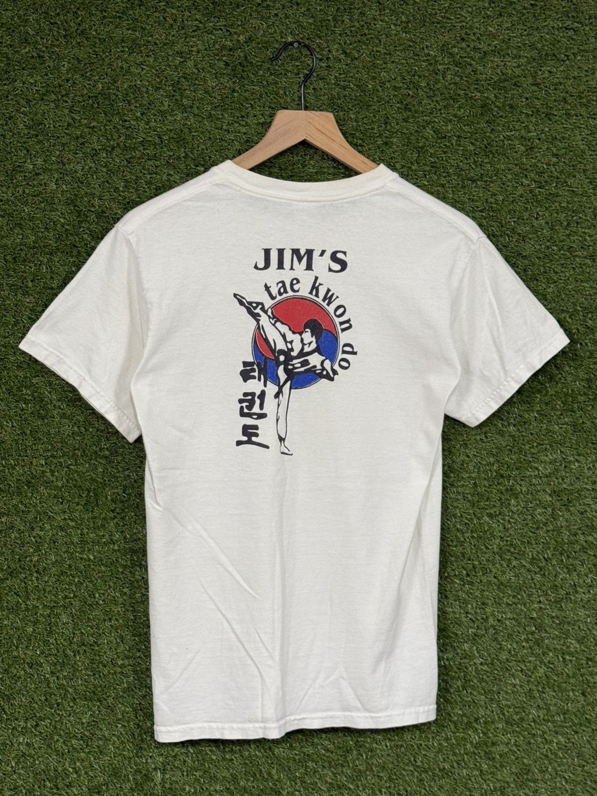 Vintage Vintage Gildan Tae Kwon Do Martial Arts Korea Tee White Size US S / EU 44-46 / 1 - 2 Thumbnail
