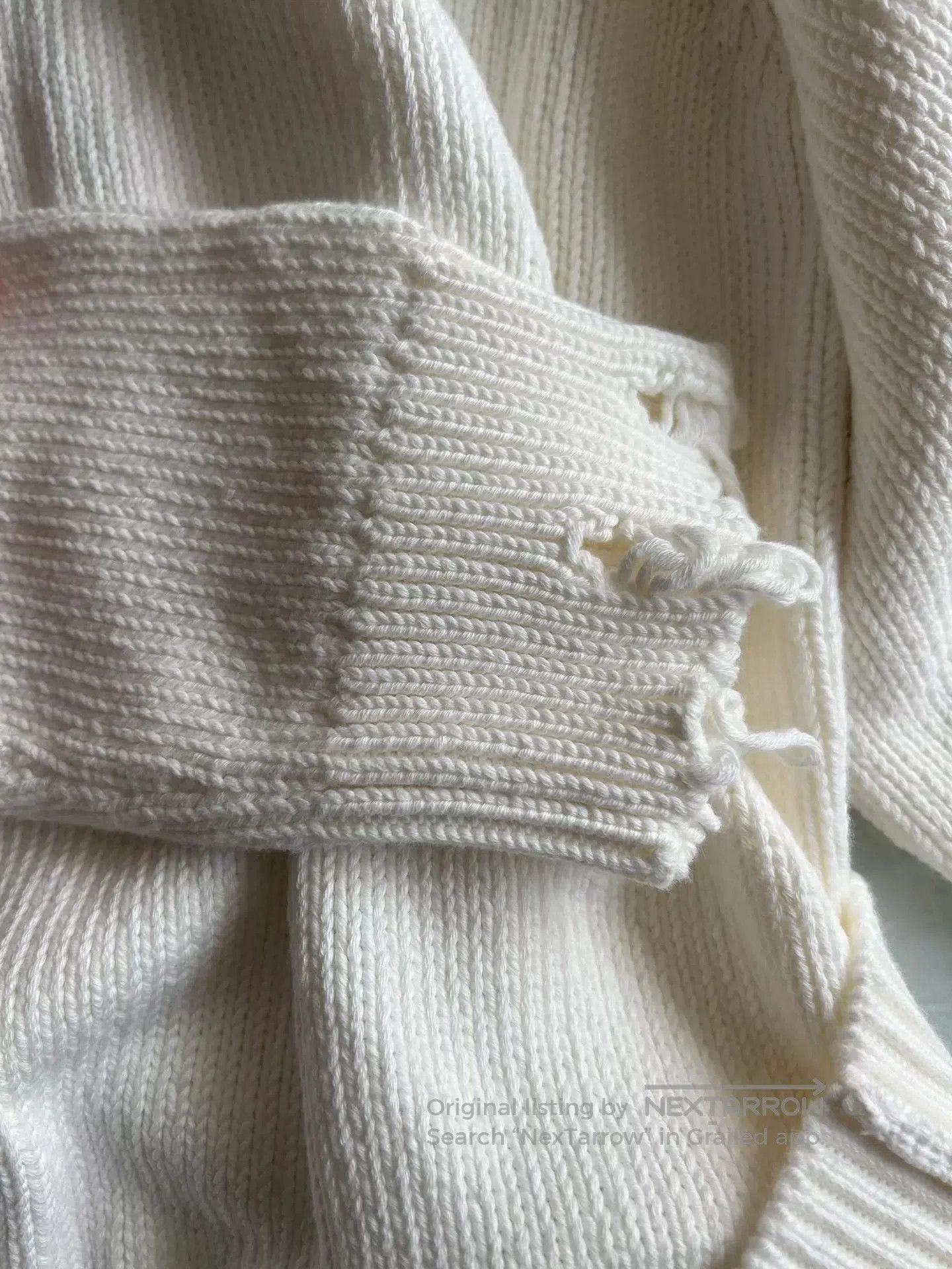 Saint Laurent Paris Saint Laurent Paris Solid color perforated sweater. Size US M / EU 48-50 / 2 - 5 Thumbnail