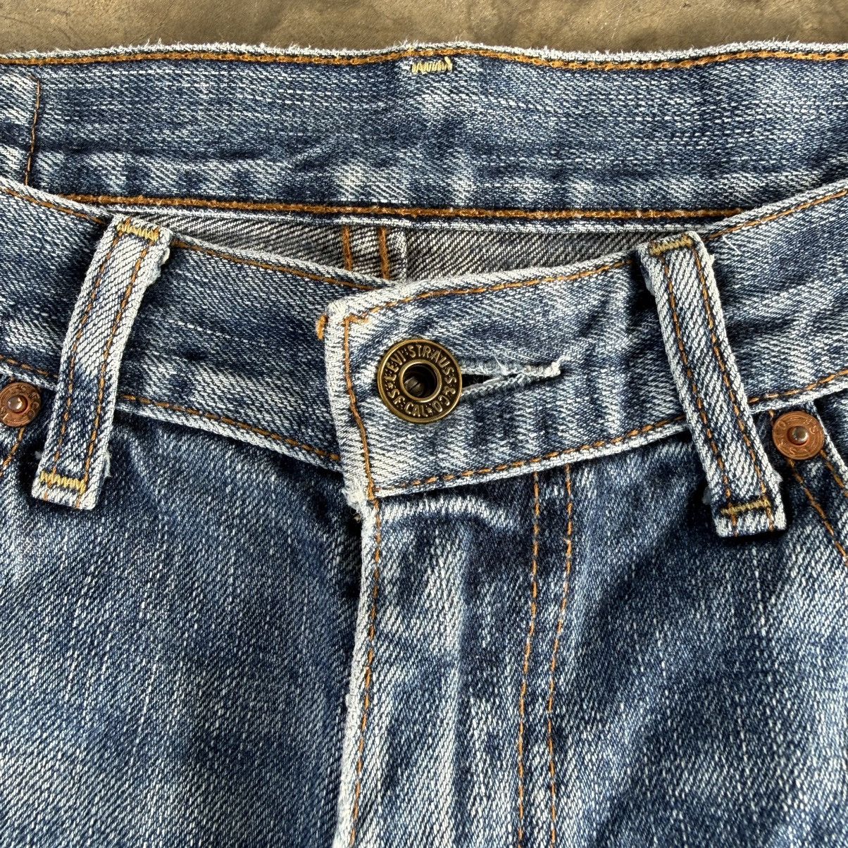 Levi's Vintage Clothing W32x28.5 Vintage Levi's 503 Faded Ripped Denim Jean Pants Size US 32 / EU 48 - 6 Thumbnail
