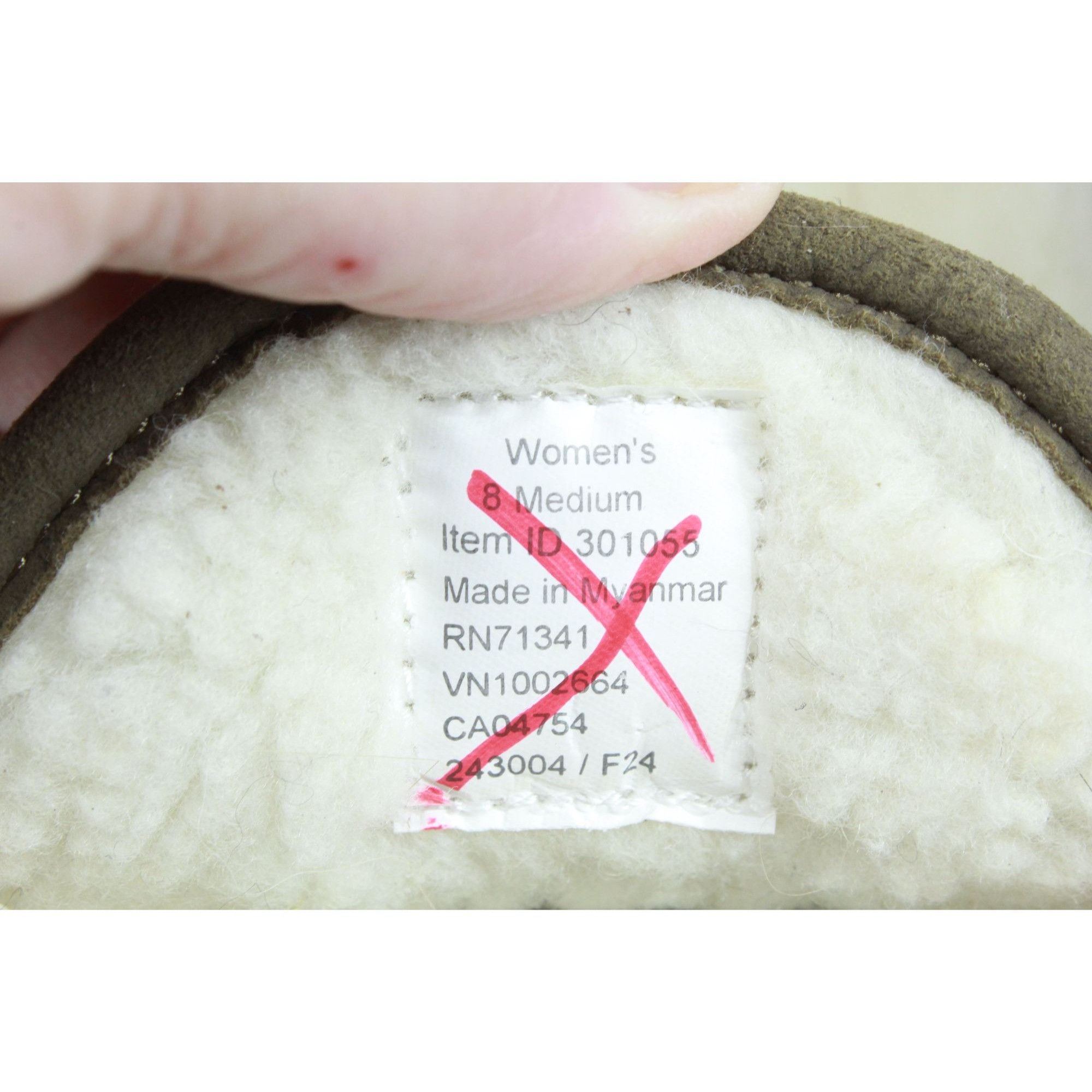 L.L. Bean LL Bean Dark Cement Fleece Lined Mountain Moccasins Size US 8 / IT 38 - 8 Thumbnail
