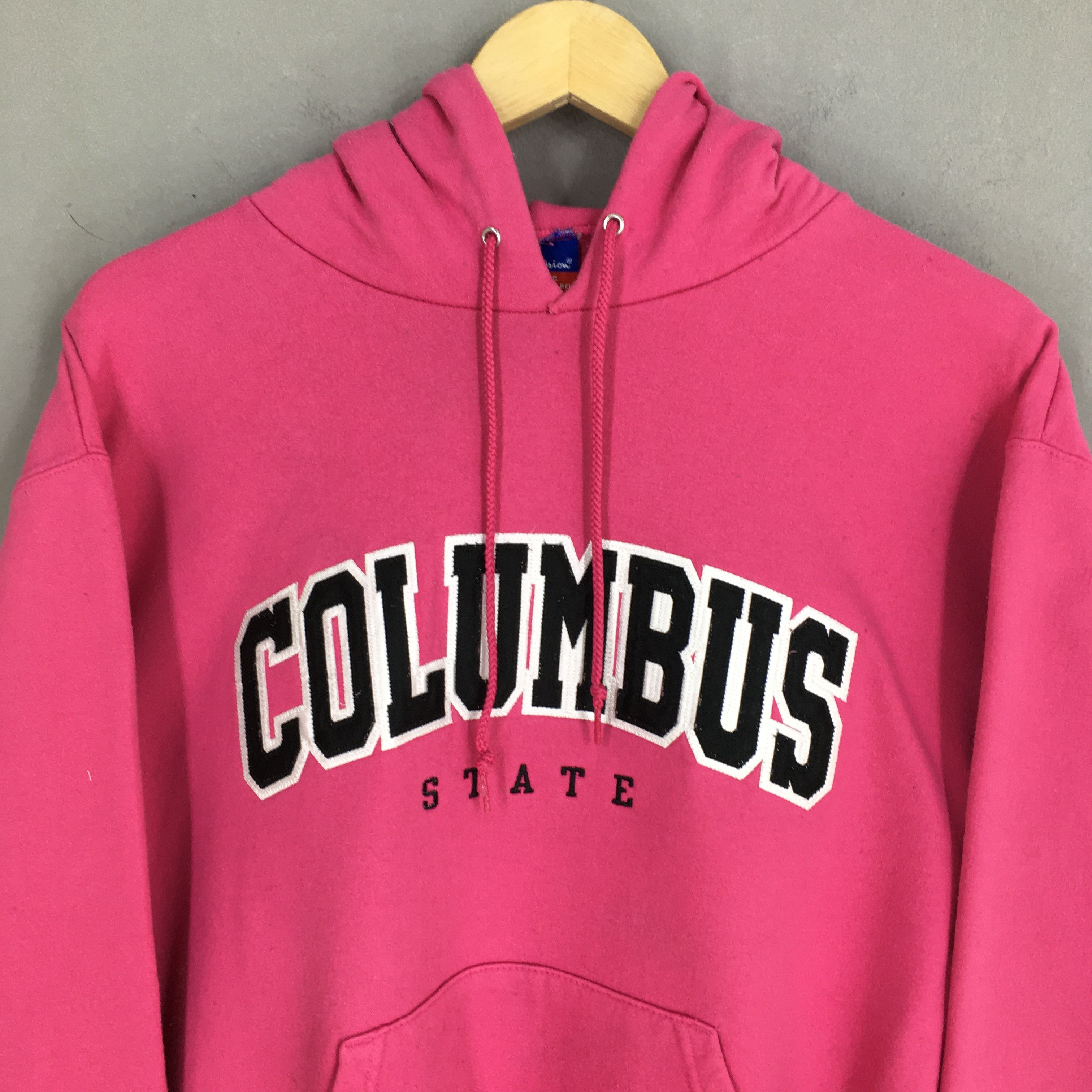 Champion Vintage 90s Columbus State Sweatshirt Medium Size US M / EU 48-50 / 2 - 2 Thumbnail