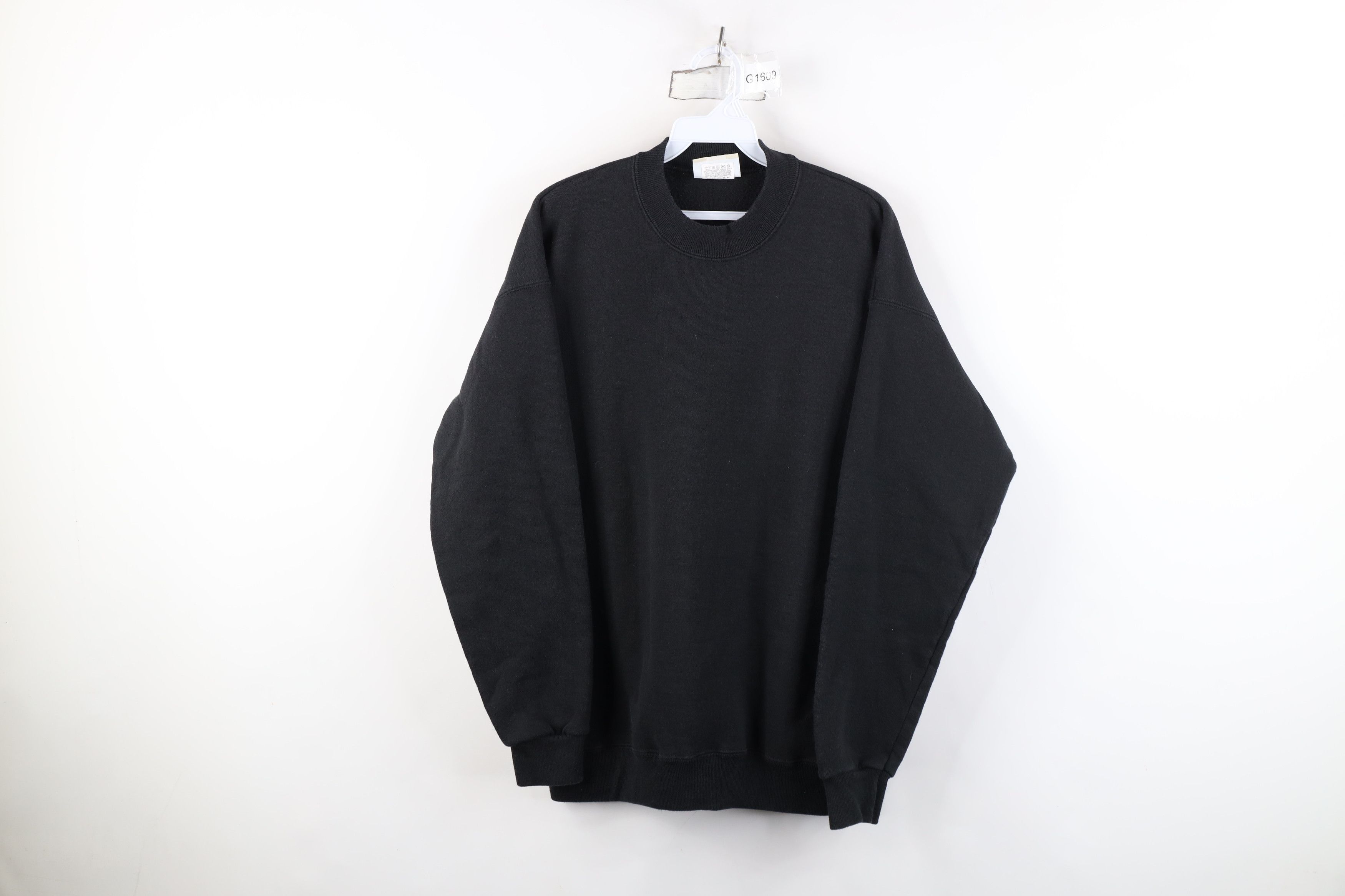 Vintage Vintage 90s Streetwear Heavyweight Crewneck Sweatshirt USA Size XL / US 12-14 / IT 48-50 - 1 Thumbnail