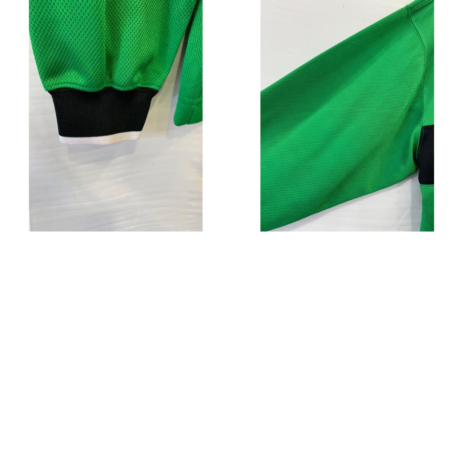 Nike VINTAGE Nike 90s Center Swoosh Goalie Jersey Green White Long Sleeve M Mens Shirt Size US M / EU 48-50 / 2 - 8 Thumbnail