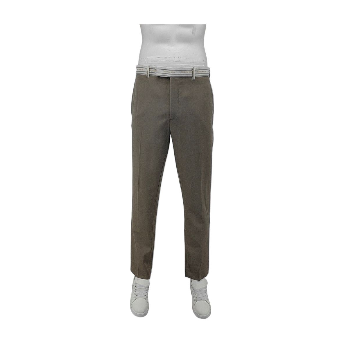 Dior Dior Homme Gray Virgin Wool Trousers Size 50 Size US 34 / EU 50 - 1 Thumbnail