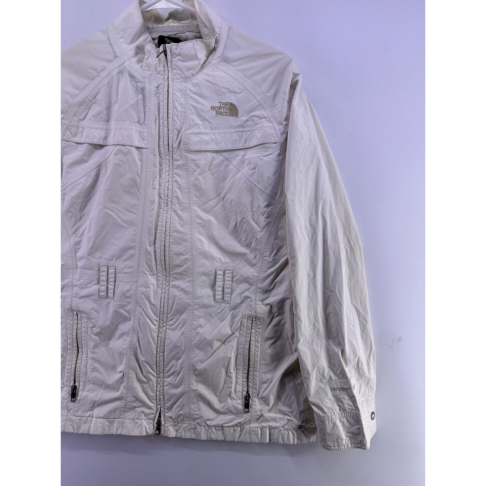 The North Face The North Face White Windbreaker Jacket Size Medium Size M / US 6-8 / IT 42-44 - 1 Thumbnail