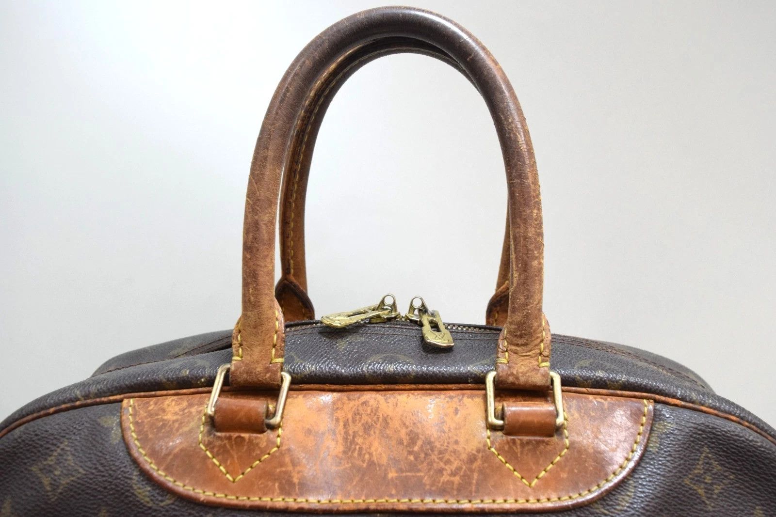 Louis Vuitton Louis Vuitton Deauville Monogram Canvas Hand Bag M47270 Size ONE SIZE - 8 Thumbnail