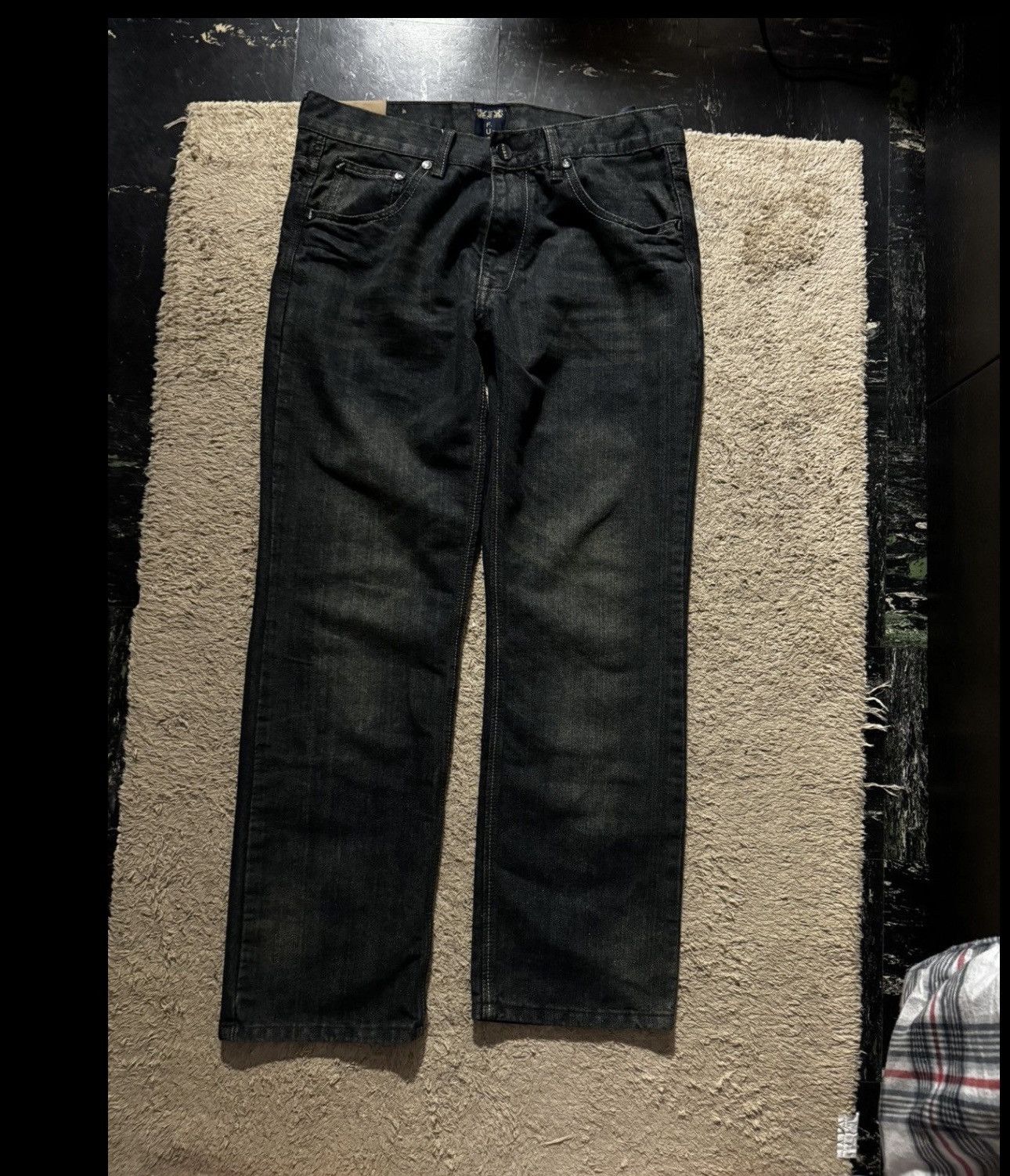 FUSAI × Japanese Brand super rare Fusai vintage 1997 slim straight jeans Size US 34 / EU 50 - 1 Thumbnail