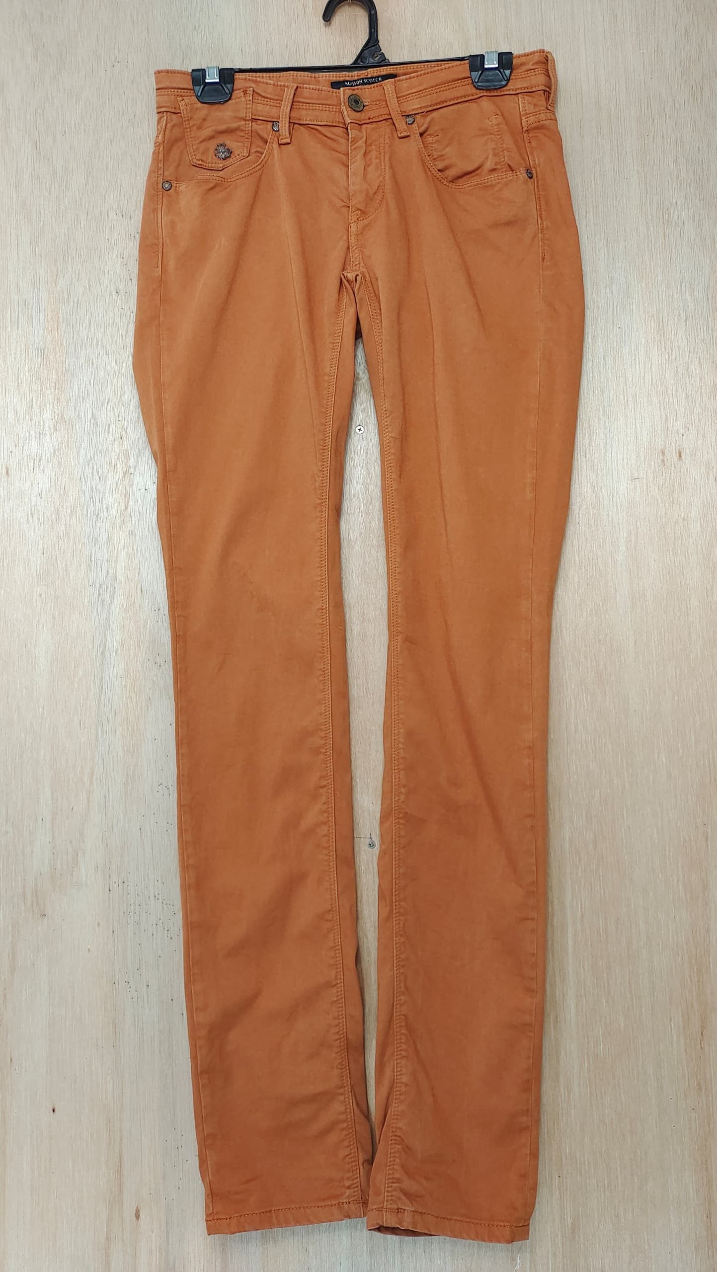 Hysteric Glamour × If Six Was Nine × Maison Scotch MAISON SCOTCH AMSTERDAM BLAUW ORANGE SKINNY PANTS Size 29" - 1 Thumbnail