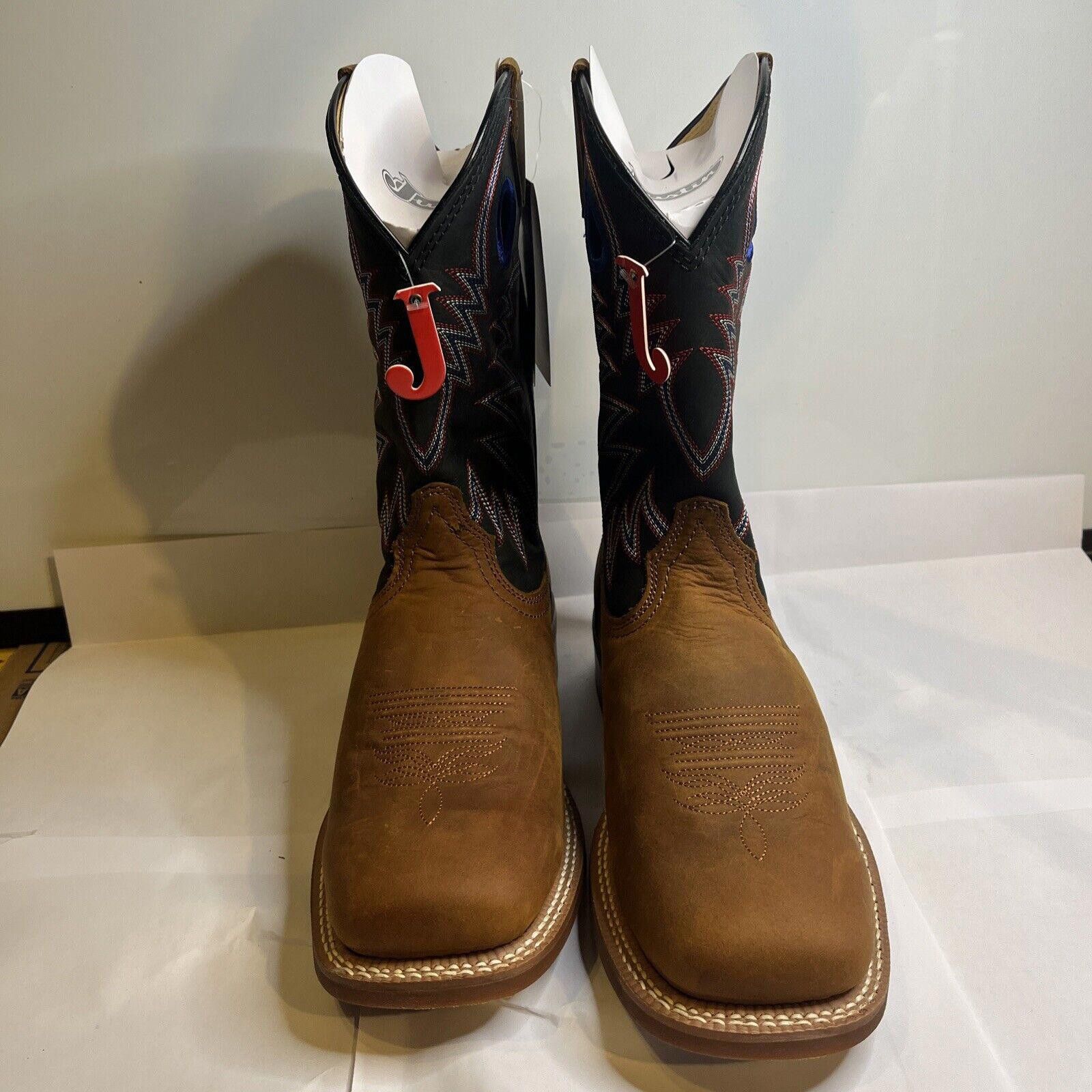 Justin Boots Justin Boots Frontier Shane 11 Inch Embroidered Wide Square Size US 9.5 / EU 42-43 - 2 Thumbnail