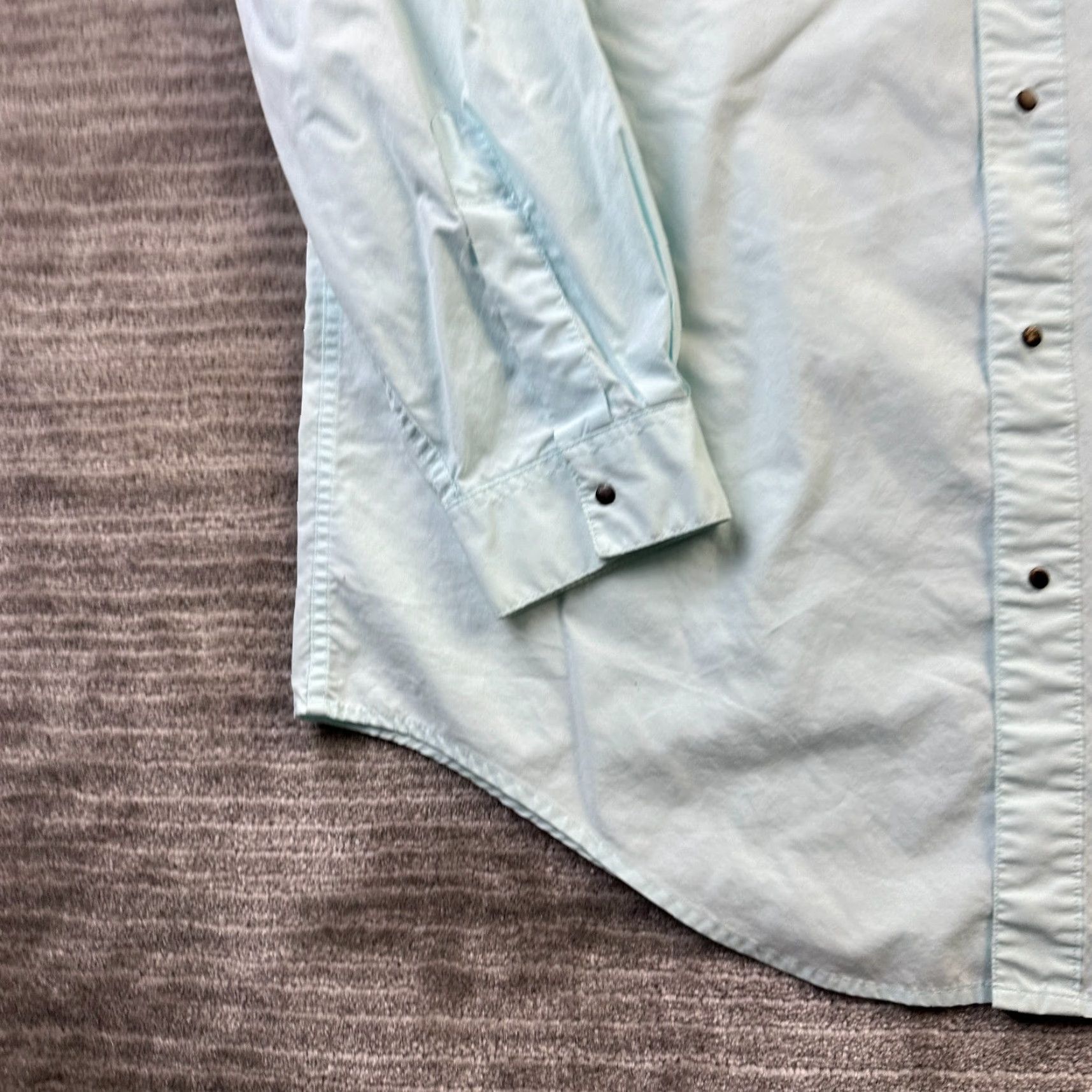 Patagonia VINTAGE Patagonia Shirt Mens Medium Blue Snap Utility Fishing Outdoor Size US M / EU 48-50 / 2 - 3 Thumbnail