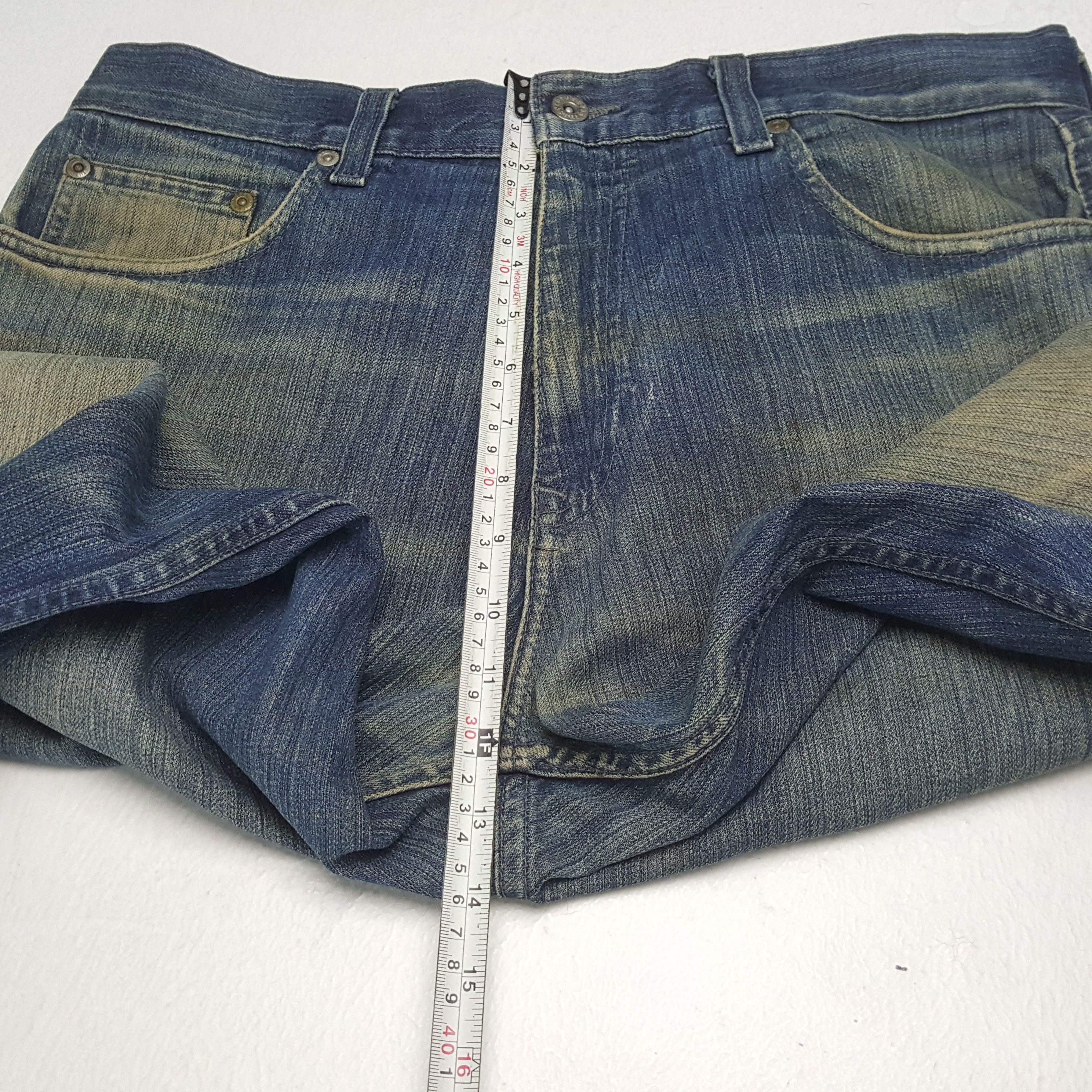 Stussy × Vintage STUSSY Streetwear Skateboard Style Custom Art Jeans Size US 33 - 8 Thumbnail