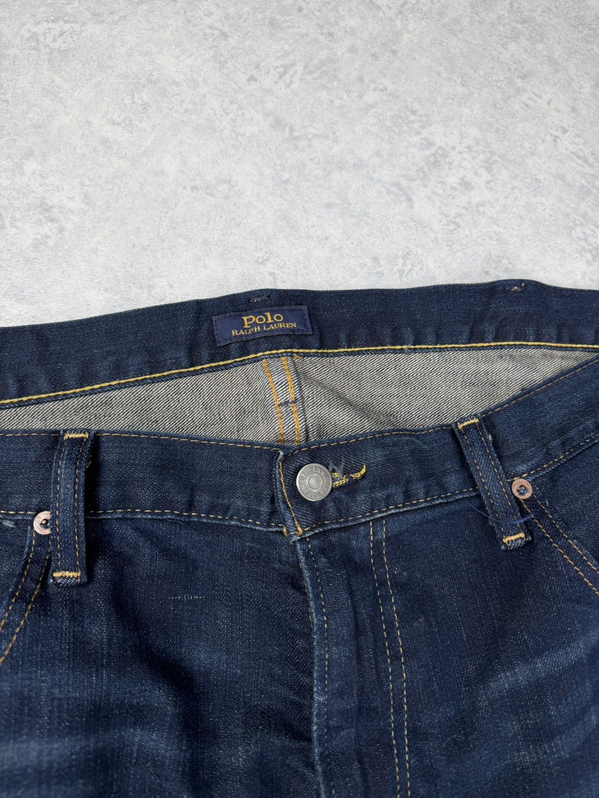 Polo Ralph Lauren Polo Ralph Lauren Varick Slim Straight Denim Jeans 40x32 Size US 40 / EU 56 - 6 Thumbnail