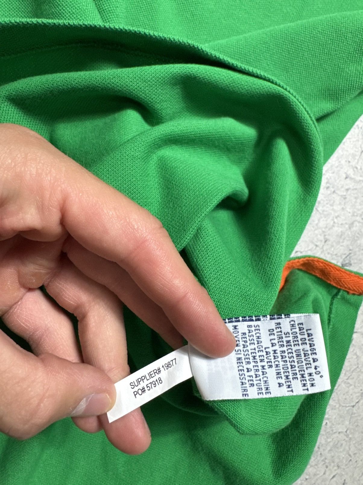 Polo Ralph Lauren Polo Ralph Lauren Big Pony #3 Vintage Polo Shirt Green Size US M / EU 48-50 / 2 - 7 Thumbnail