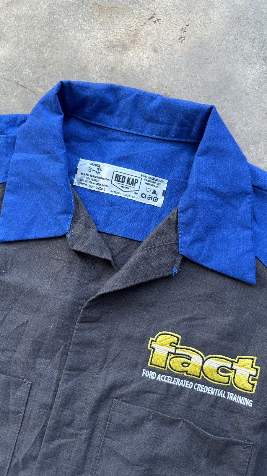 Red Kap red kap vintage x ford x Fact 90s work wear button ups Size US L / EU 52-54 / 3 - 2 Thumbnail