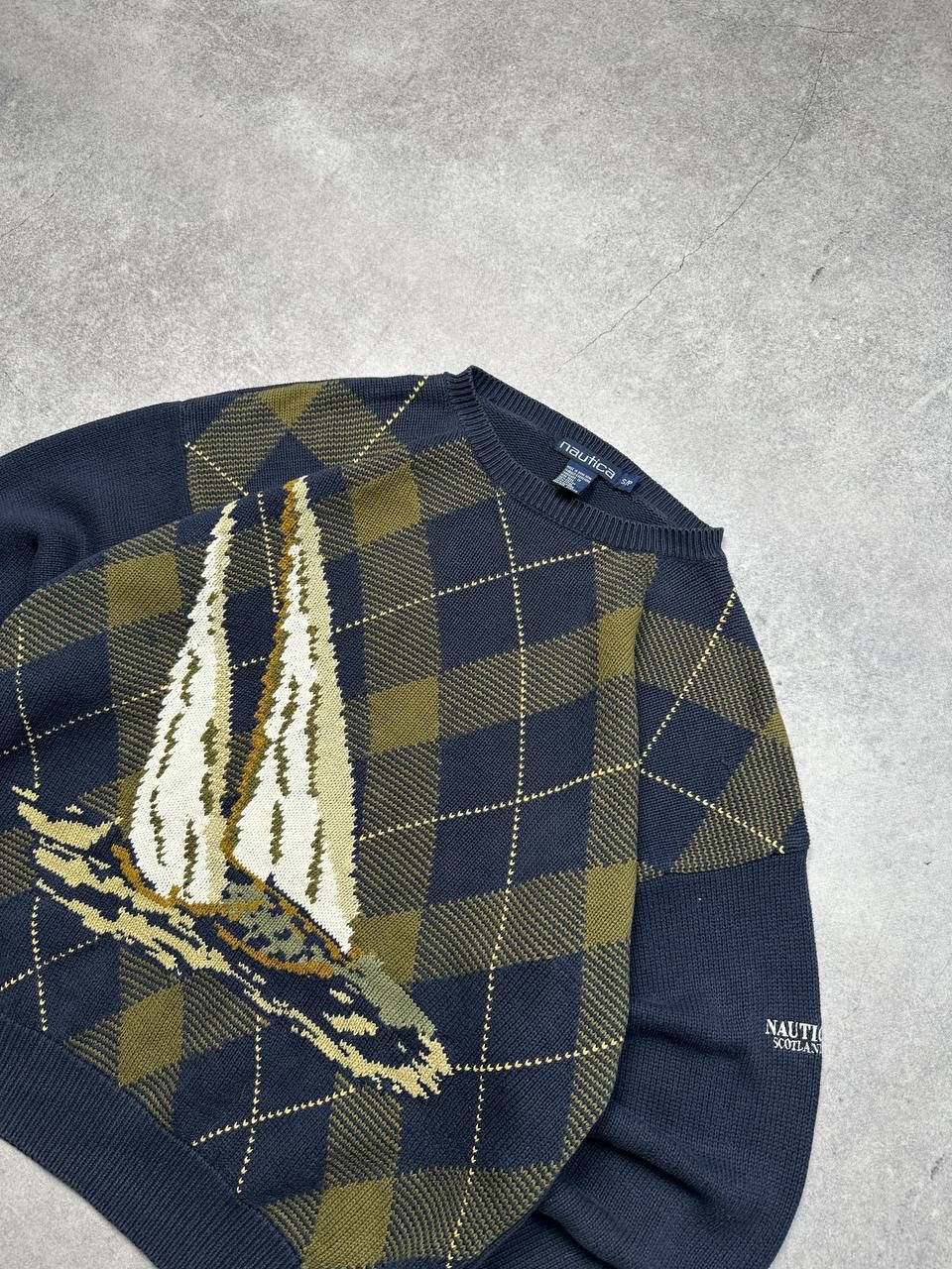 Nautica Vintage Nautica Cup Knit Sweater, Size S – Oversized Size US S / EU 44-46 / 1 - 2 Thumbnail