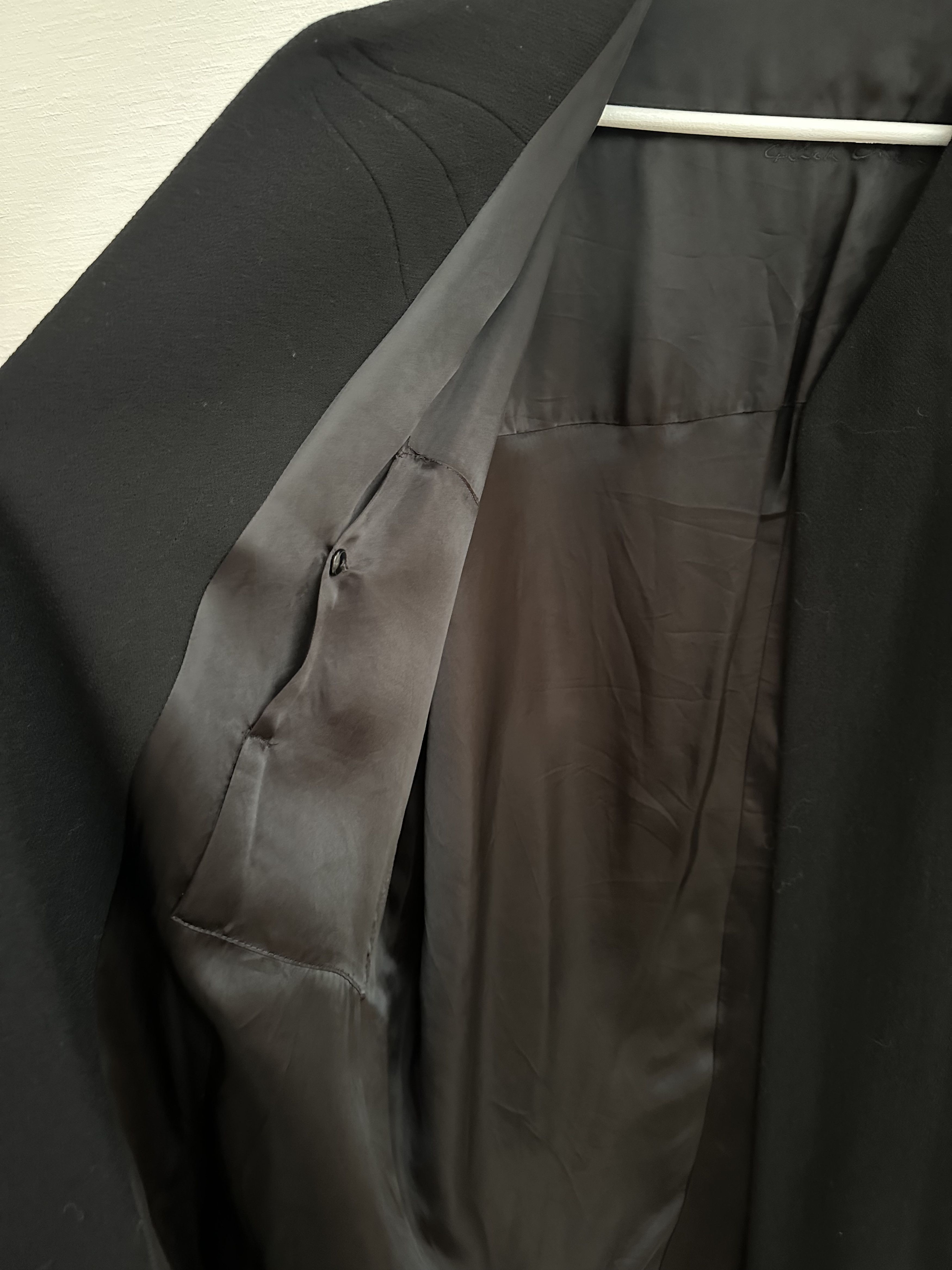 Rick Owens Light wool coat Size L / US 10 / IT 46 - 3 Thumbnail