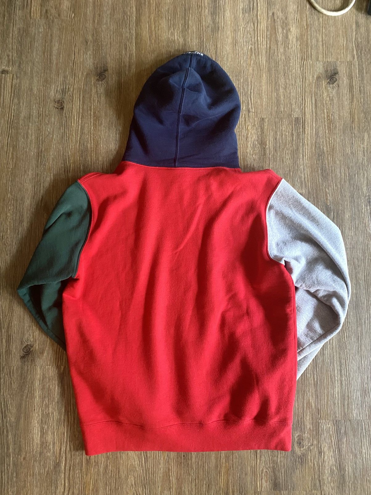 Supreme Supreme S Logo Colorblock Hoodie Size US L / EU 52-54 / 3 - 2 Thumbnail