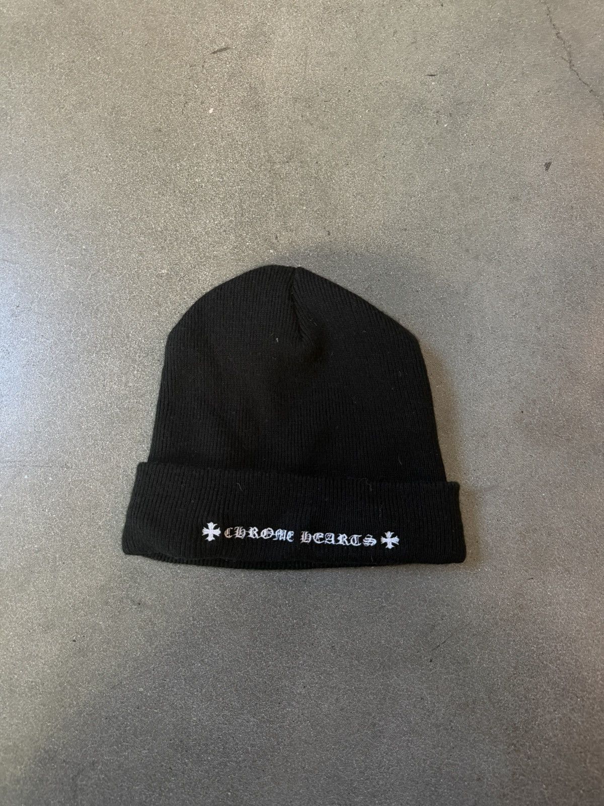 Chrome Hearts RARE! CHROME HEARTS Matty Boy Chomper beanie Black Size ONE SIZE - 2 Thumbnail