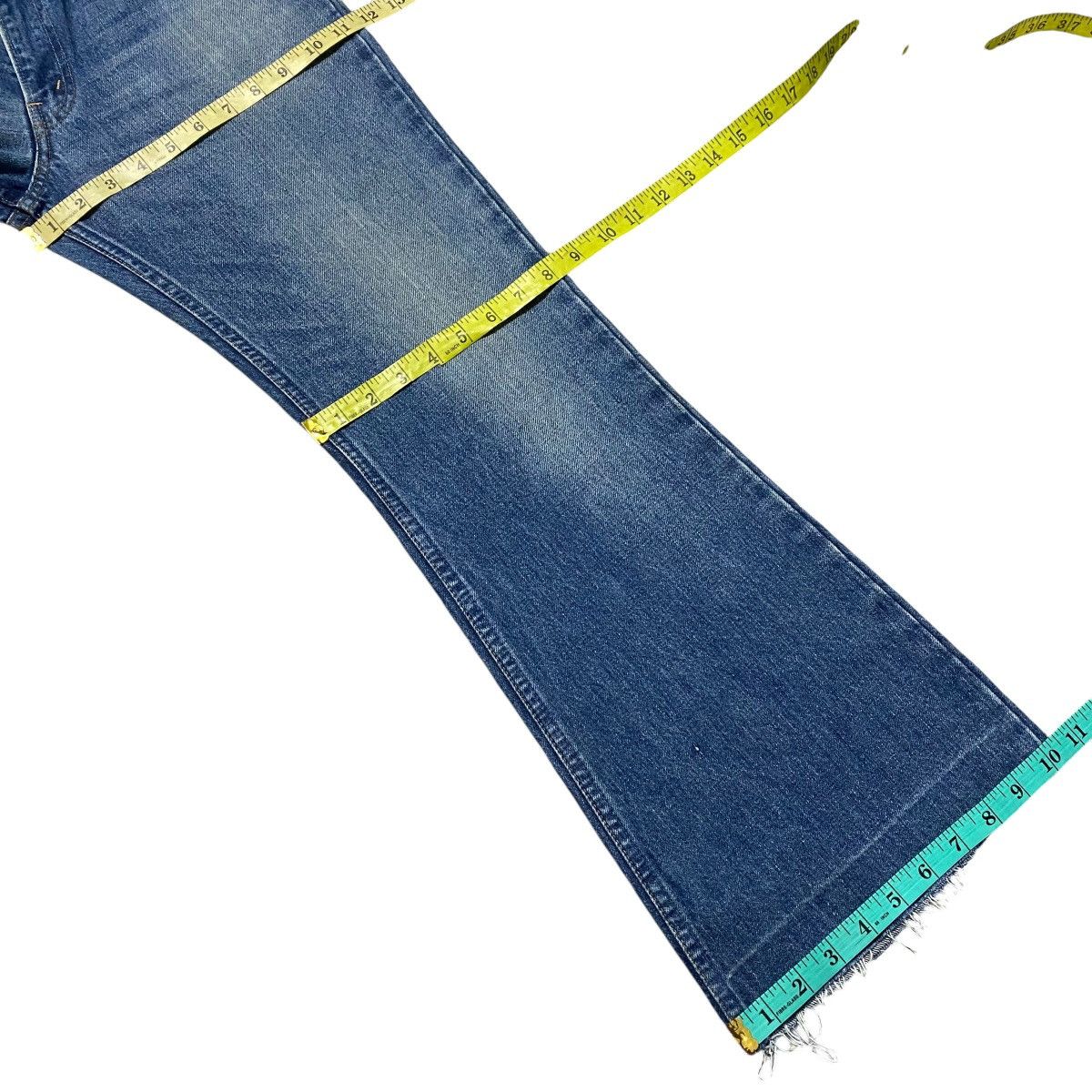 Orslow Orslow Denim Flare Jeans Washed Blue Hedi Slimane Size US 30 / EU 46 - 17 Thumbnail
