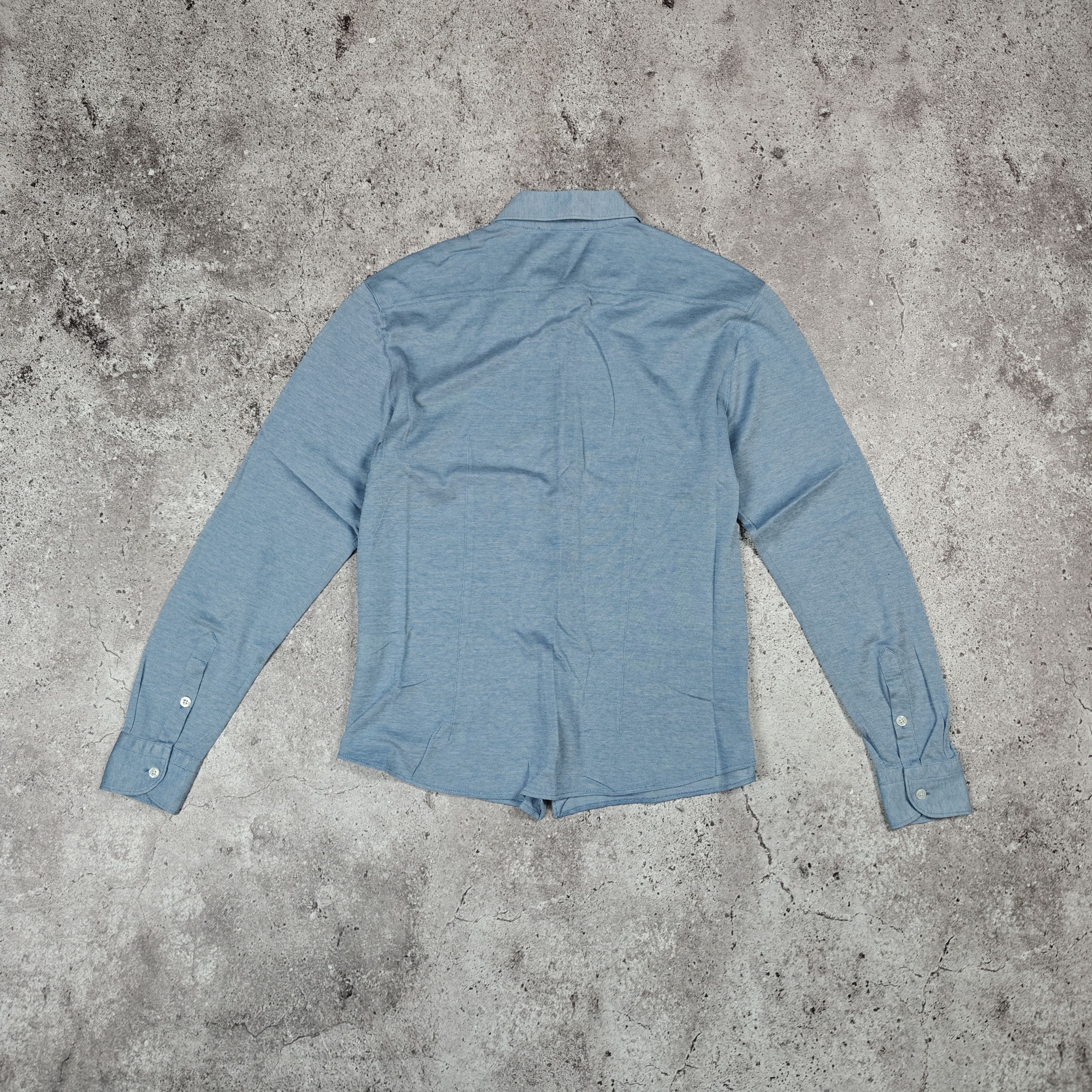 Gran Sasso Gran Sasso Italy Shirt Collared Blue size 50 Size US L / EU 52-54 / 3 - 5 Thumbnail