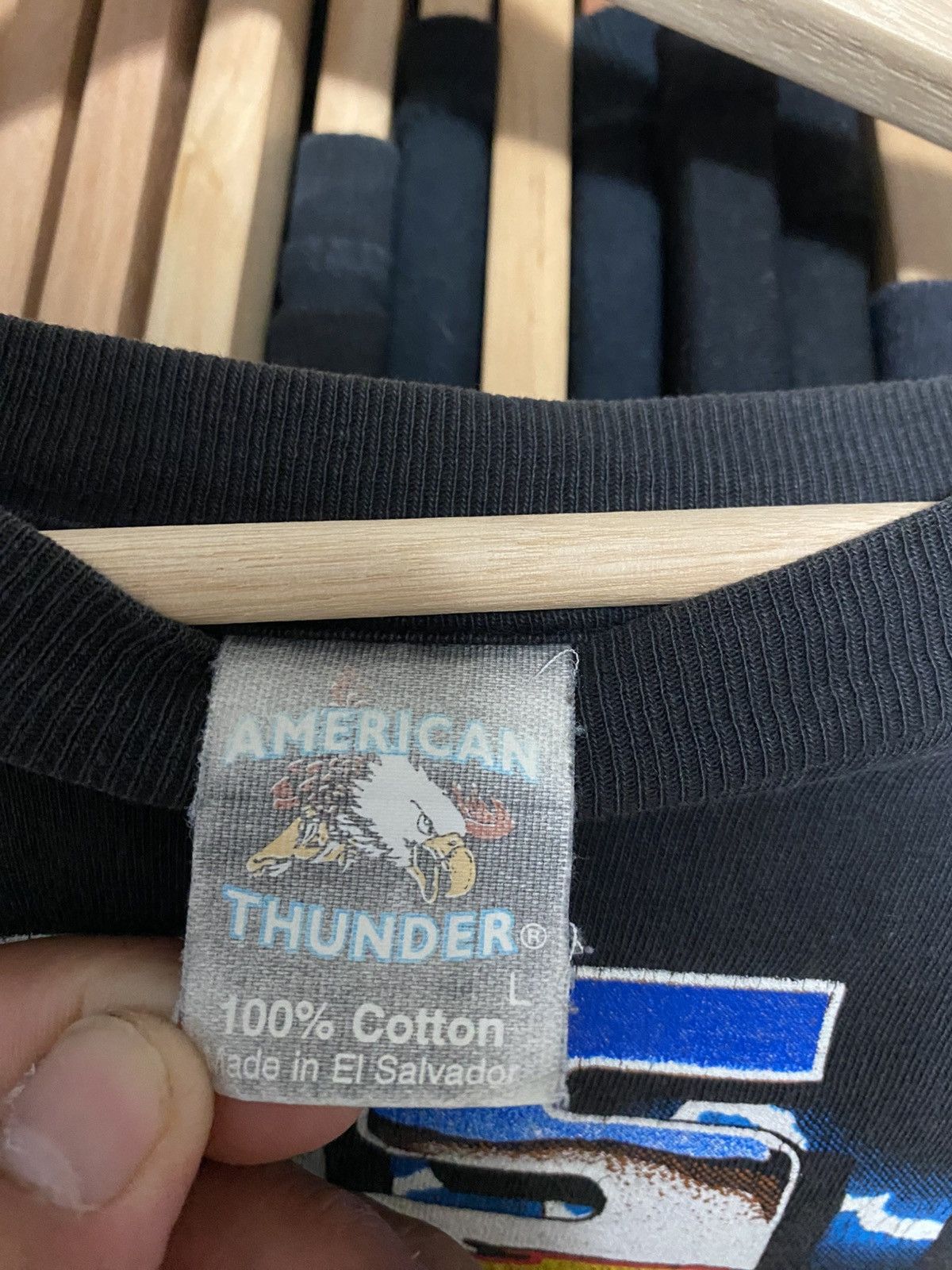 Other Gods of thunder 90’s hot rod tee Size US L / EU 52-54 / 3 - 3 Thumbnail