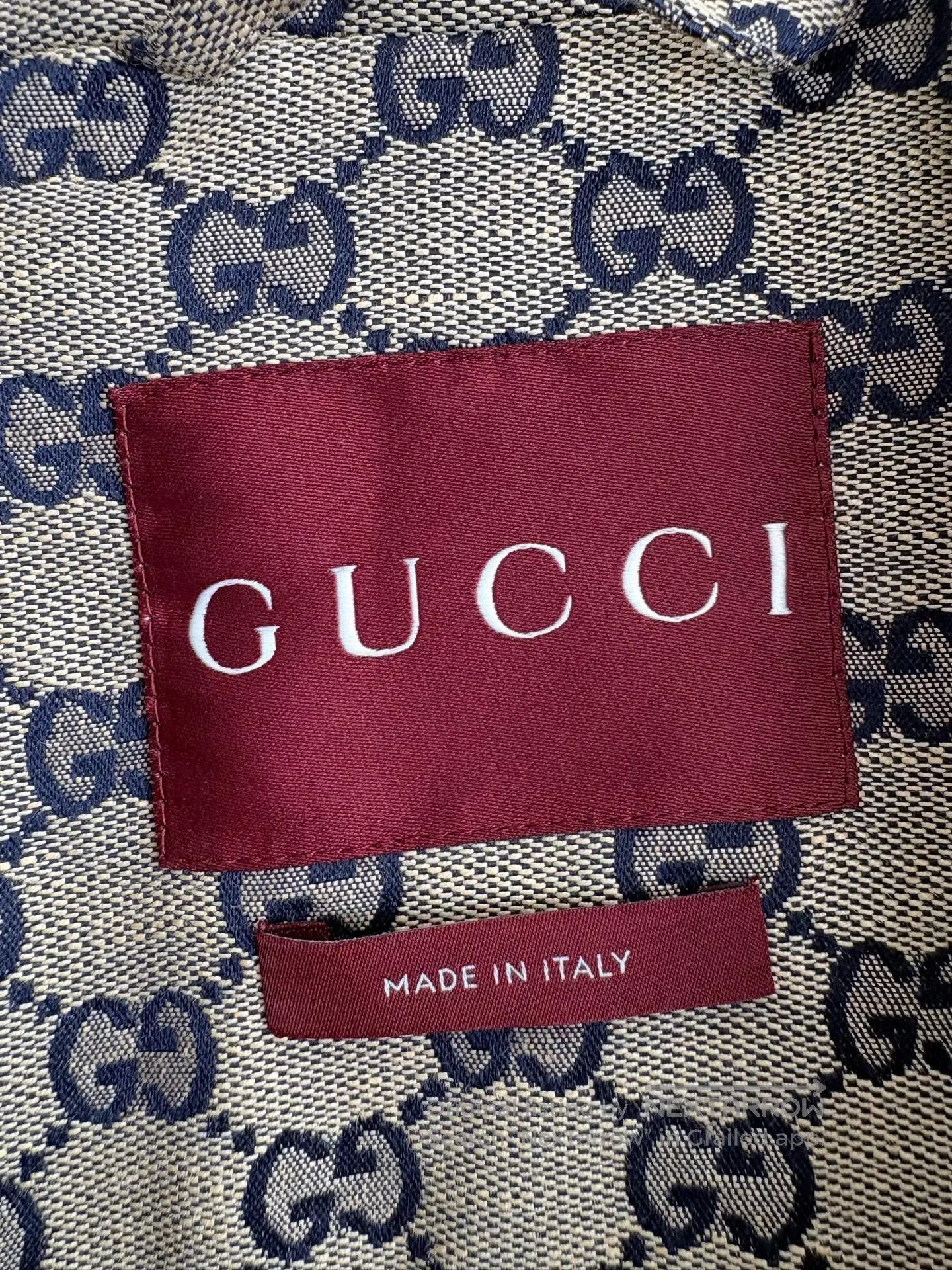 Gucci Gucci New Brown Double G Jacket. Size US M / EU 48-50 / 2 - 4 Thumbnail