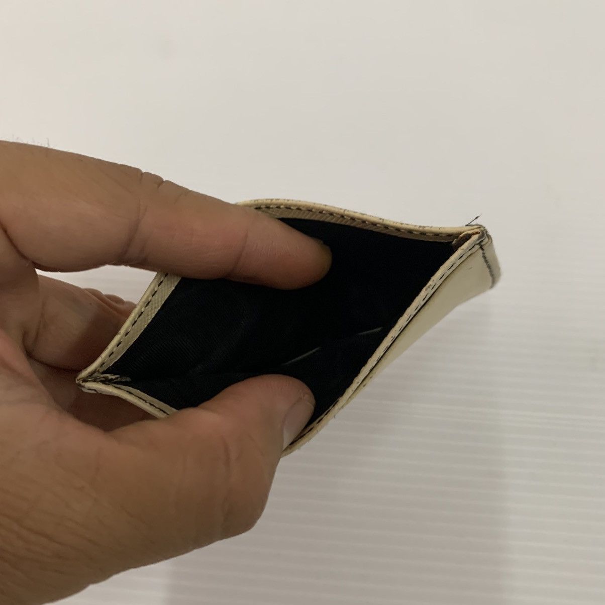 Prada Prada Leather Card Holder Size ONE SIZE - 6 Thumbnail