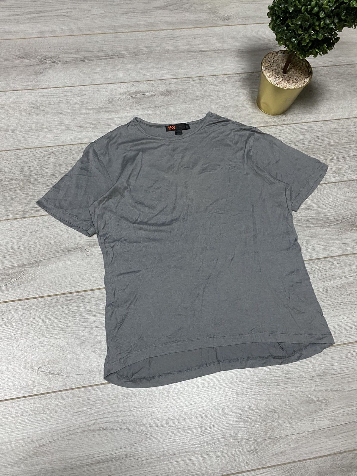 Y-3 Adidas Y-3 big logo 2006 Tee Size US L / EU 52-54 / 3 - 7 Thumbnail