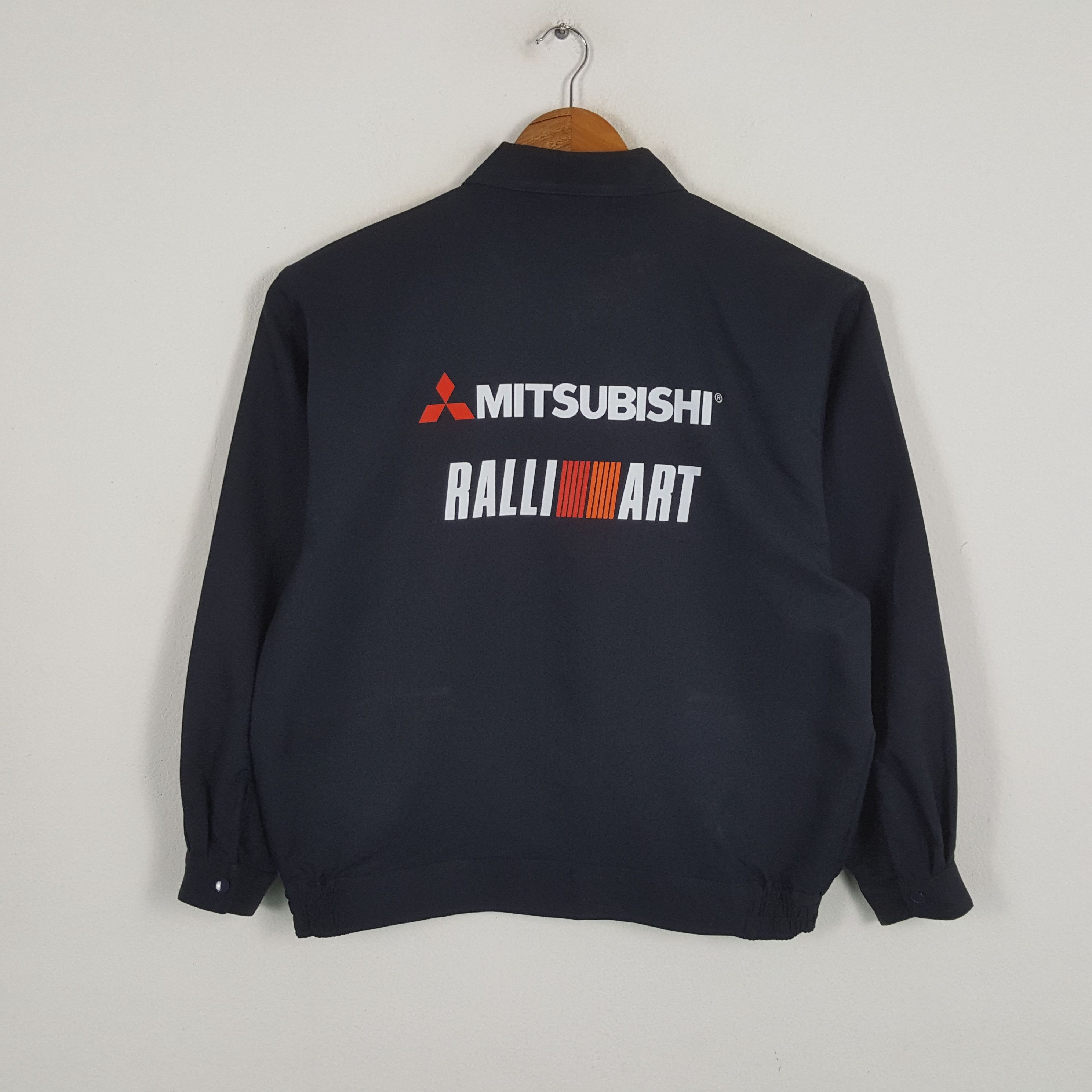 Japanese Brand × Vintage Vintage MITSUBISHI RALLI ART Japanese Racing Custom Jacket Size US L / EU 52-54 / 3 - 1 Thumbnail