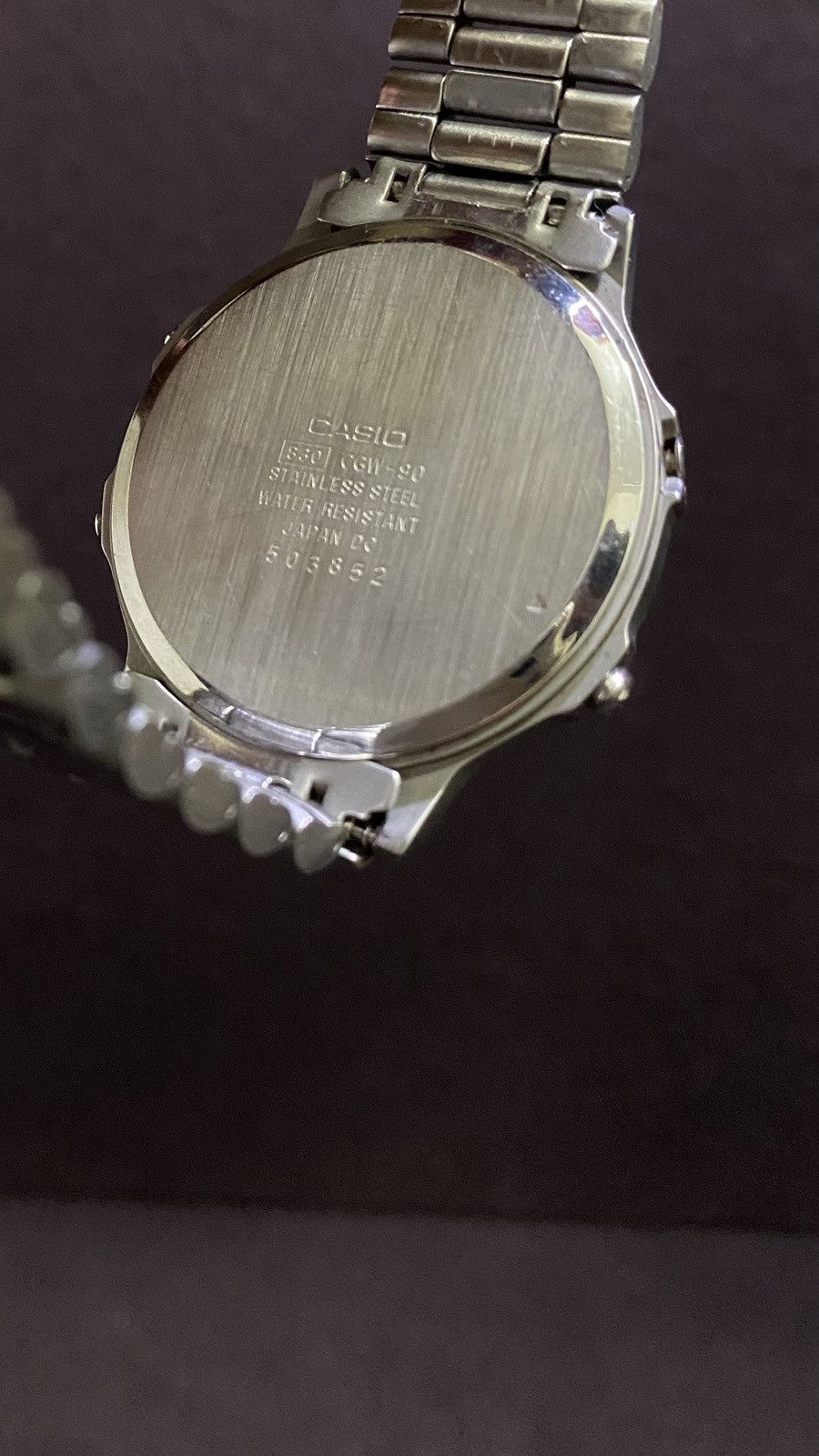 Casio × Japanese Brand × Vintage Casio Cosmo Phase CGW-90 Japan 1988 Size ONE SIZE - 7 Thumbnail