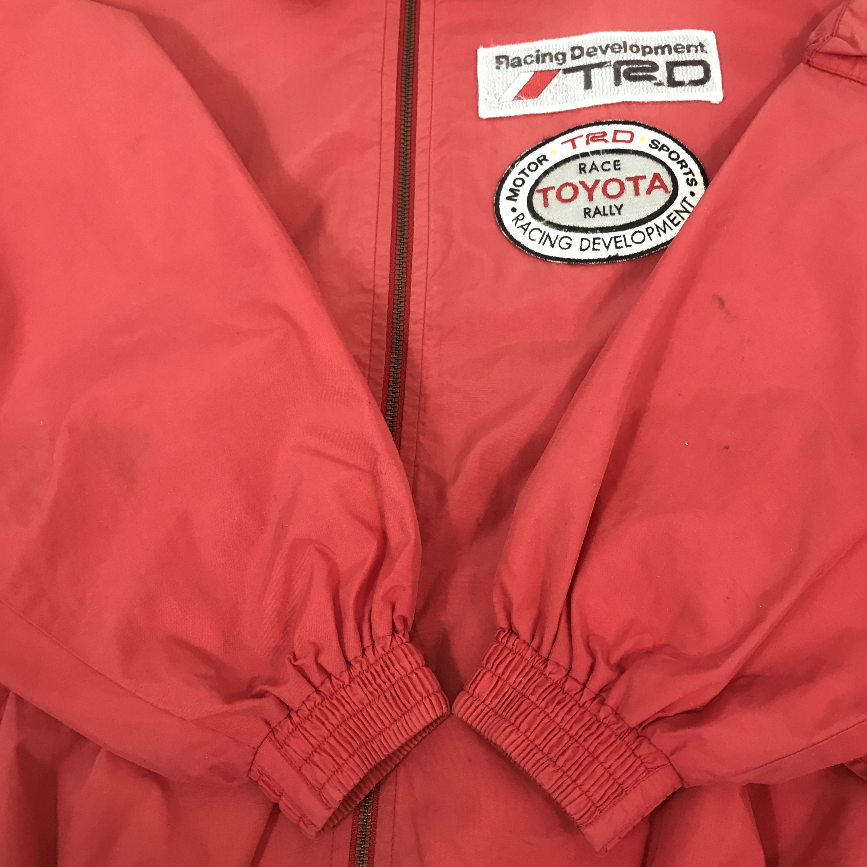 Japanese Brand Vtg 90s Toyota TRD Motorsport Racing jacket K69B14 Size US L / EU 52-54 / 3 - 8 Thumbnail