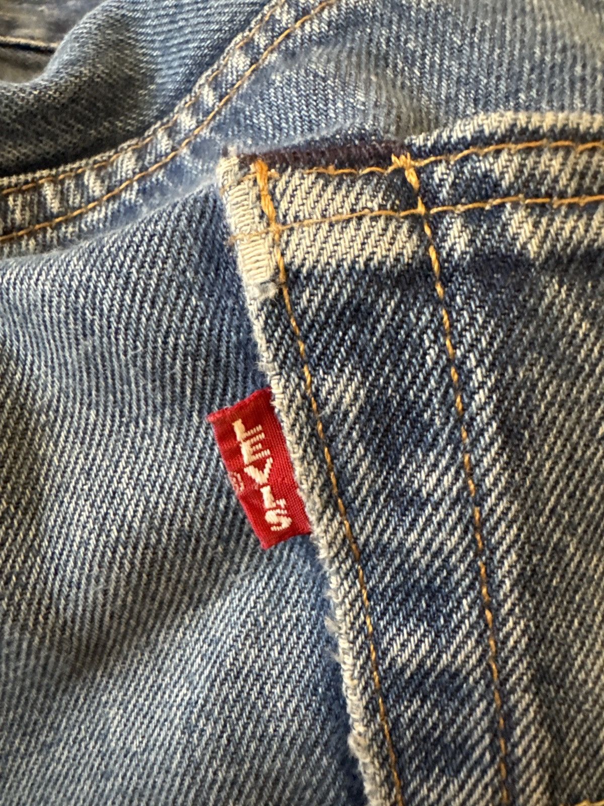 Levi's Levi’s Premium 501 ST Slim Taper Selvedge Jeans – W38 L29 Size US 38 / EU 54 - 4 Thumbnail