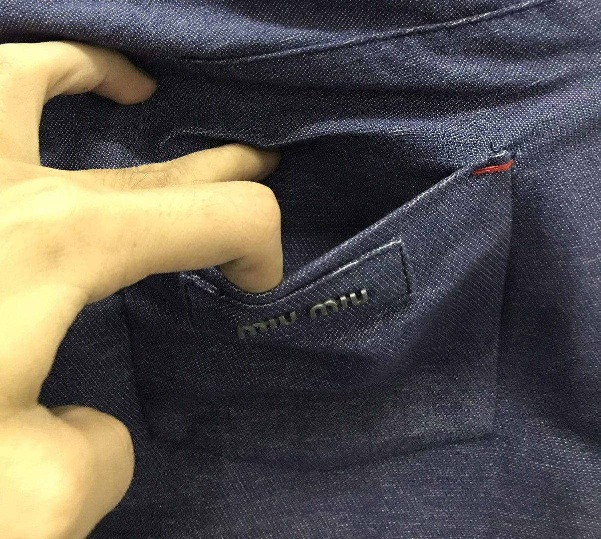 Miu Miu Miu Miu Made In Italy Pants Size US 28 / EU 44 - 10 Thumbnail