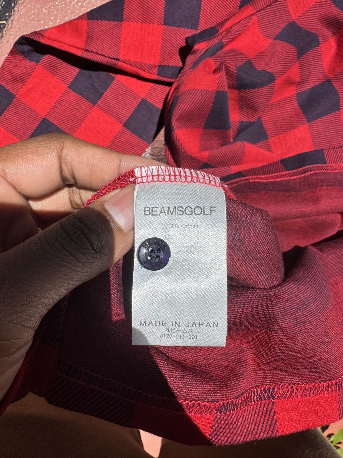 Beams Plus BEAMS PLUS GOLF flannel polo Size US S / EU 44-46 / 1 - 4 Thumbnail