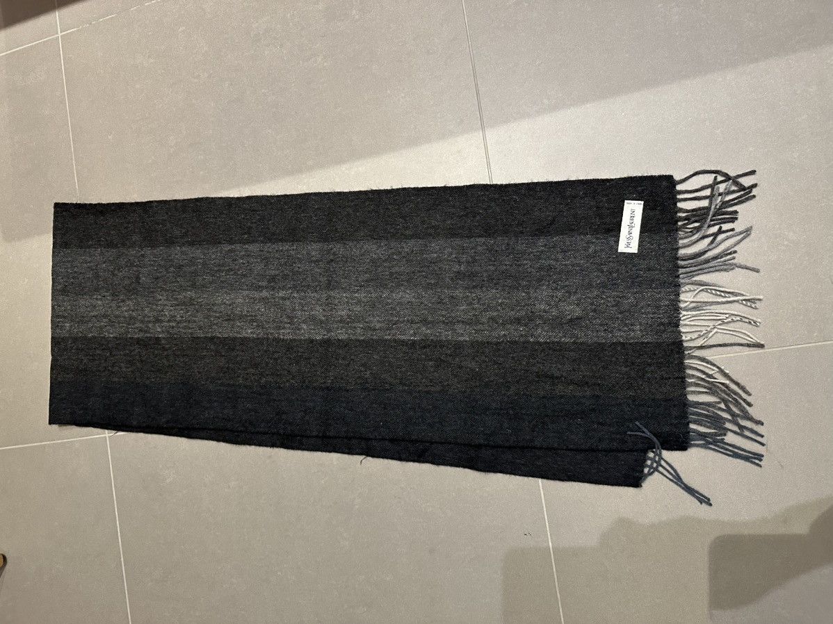 Yves Saint Laurent Wool Scarf Size ONE SIZE - 1 Thumbnail