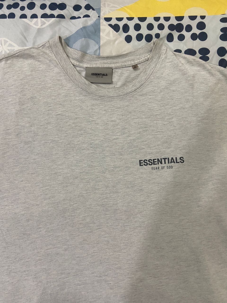 Essentials × FOG × Fear of God FEAR OF GOD ESSENTIALS LIGHT OATMEAL T SHIRT Size US XL / EU 56 / 4 - 4 Thumbnail